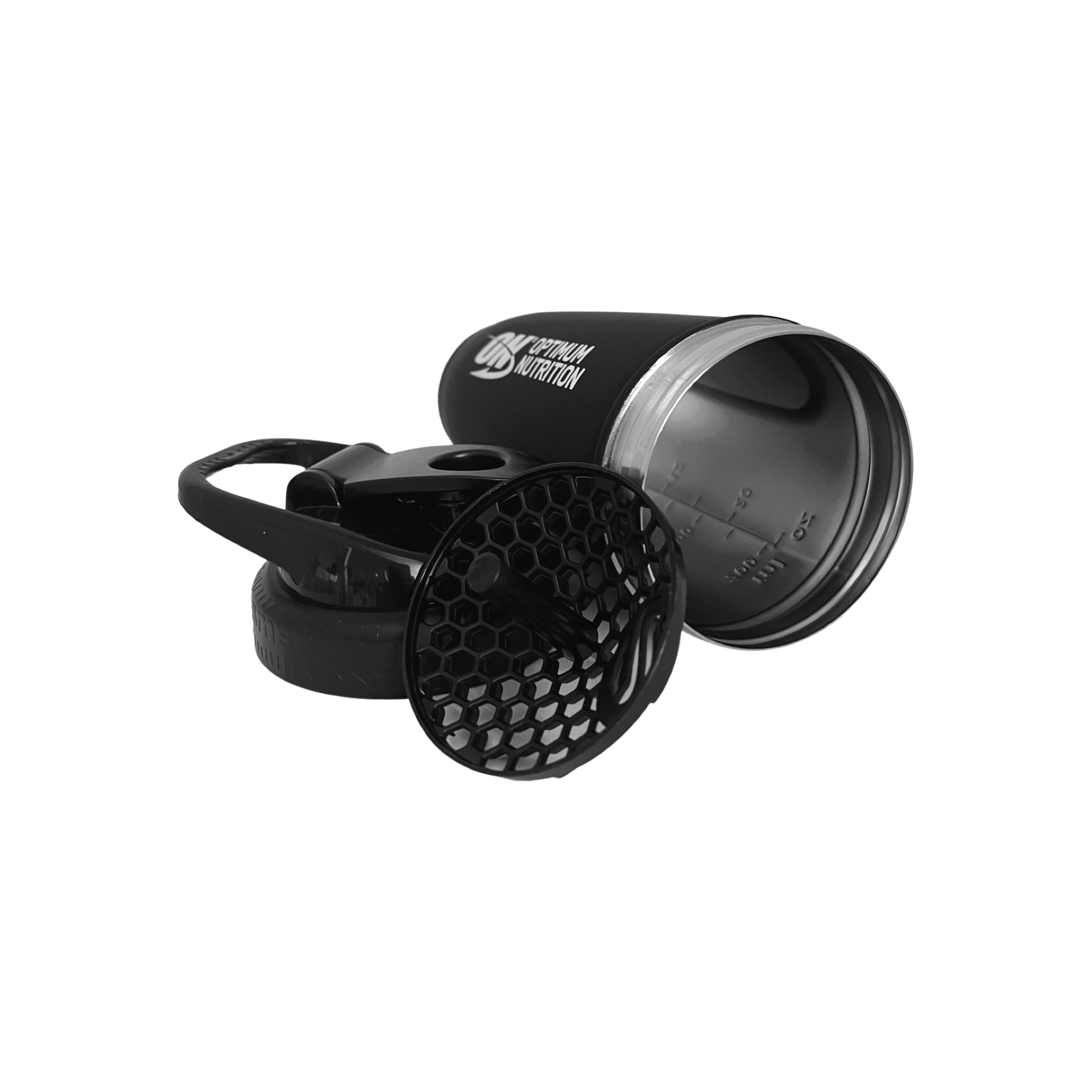 OPTIMUM NUTRITION ON LOGO SHAKER BLACK 600ML