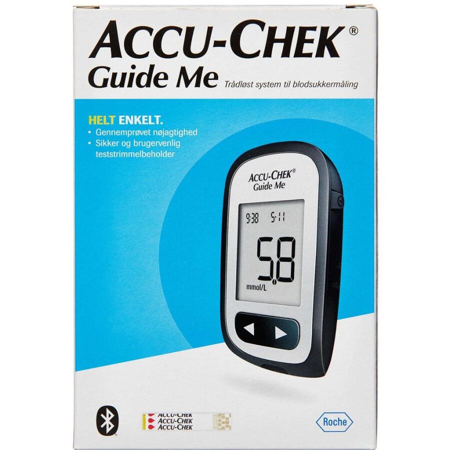Accu-Check Guide Me Blodsukkerapparat Startpakke
