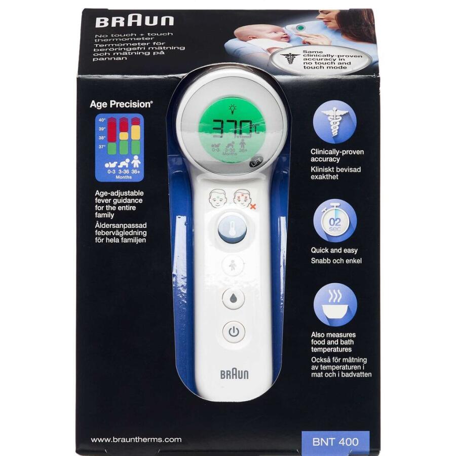 Braun 2i1 No Touch Termometer