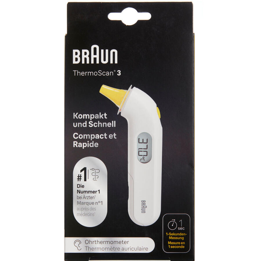 Braun ThermoScan 3 øretermometer