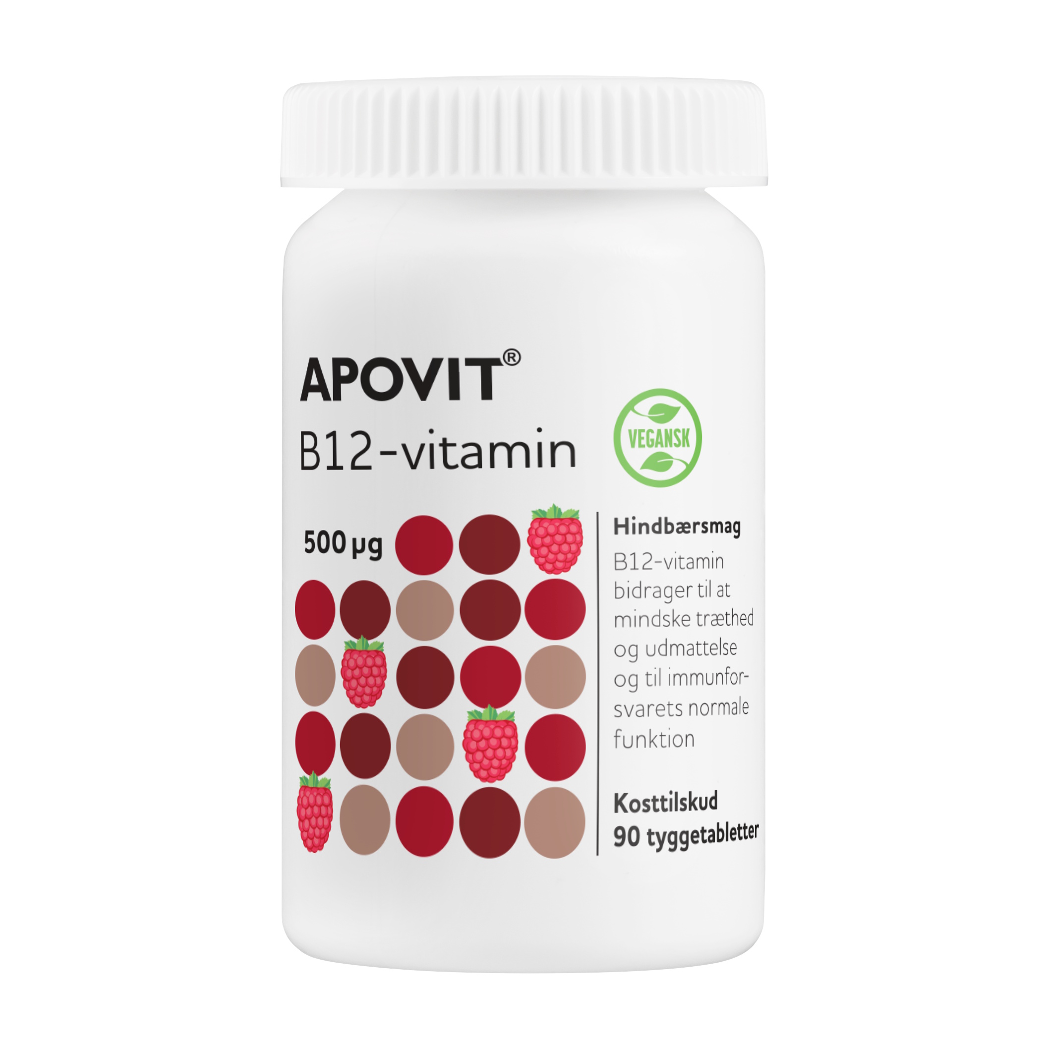APOVIT B12-vitamin 500 mikg