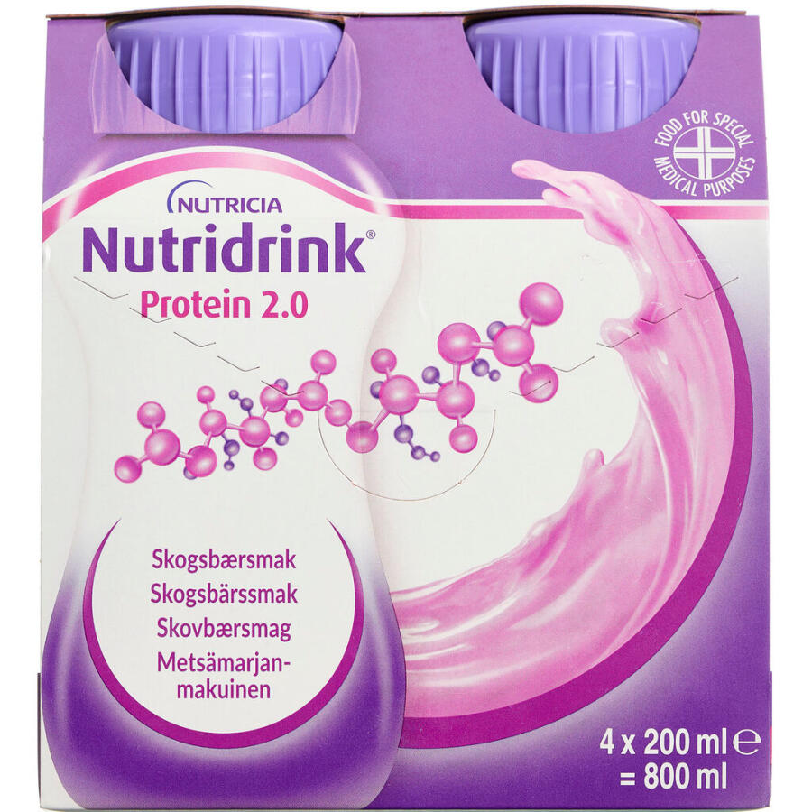 Nutridrink Protein 2.0 Skovbær