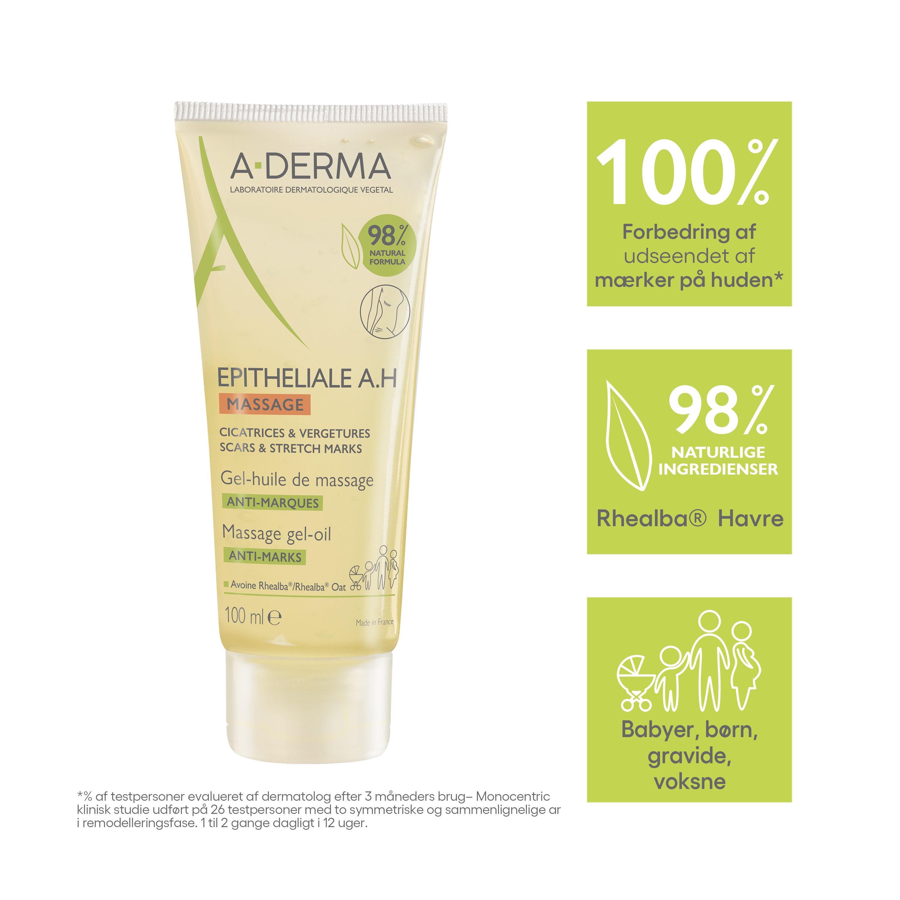 A-DERMA Epitheliale A.H Duo Massage Oil
