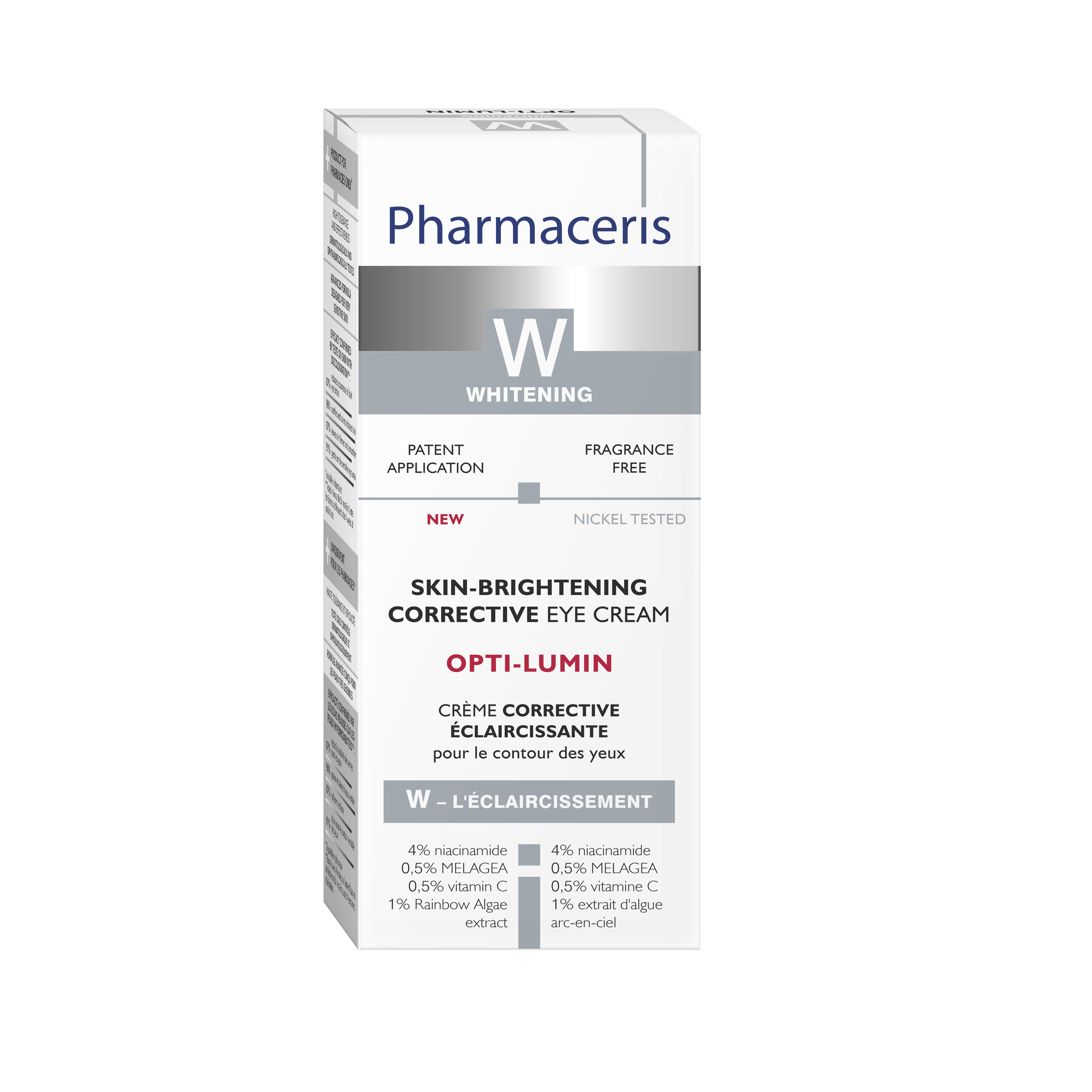 Pharmaceris W OPTI-LUMIN Skin lysende korrigerende øjencreme