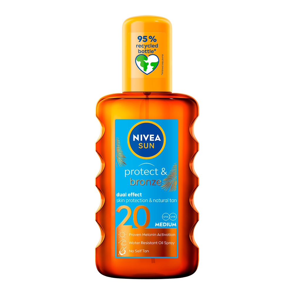 NIVEA Protect & Bronze Oil SPF 20