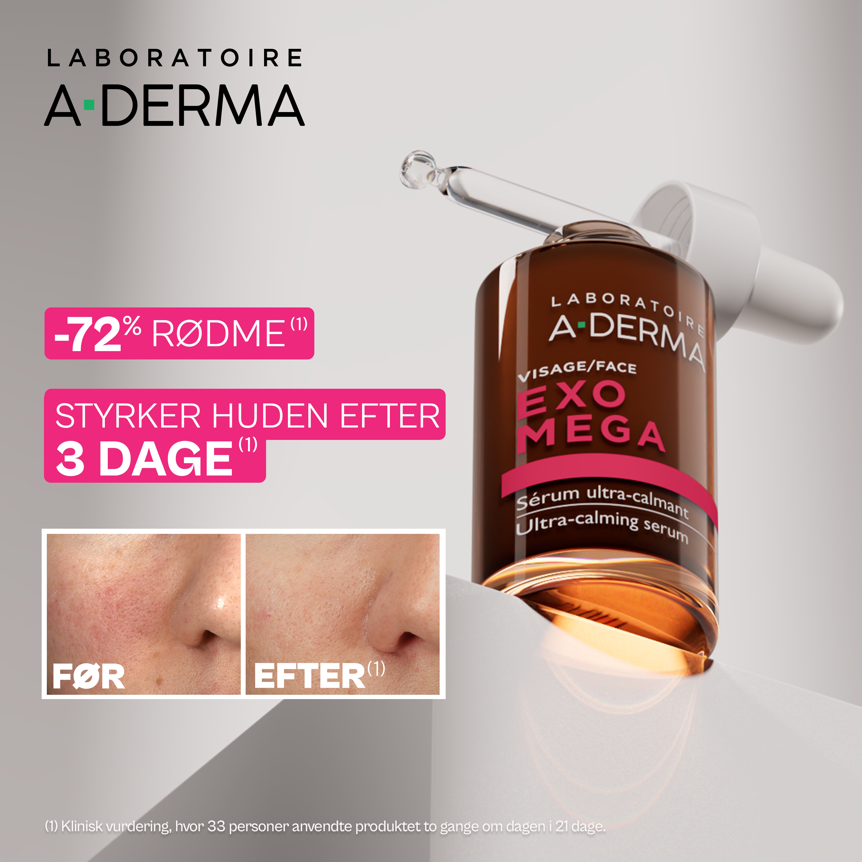 A-DERMA EXOMEGA Ultra-Calming Serum