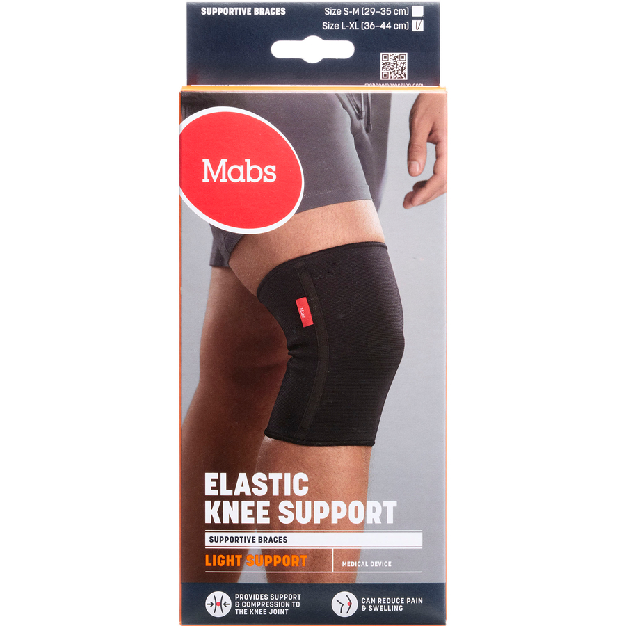 Mabs Støttebandage Knæ L/XL 36-44 cm
