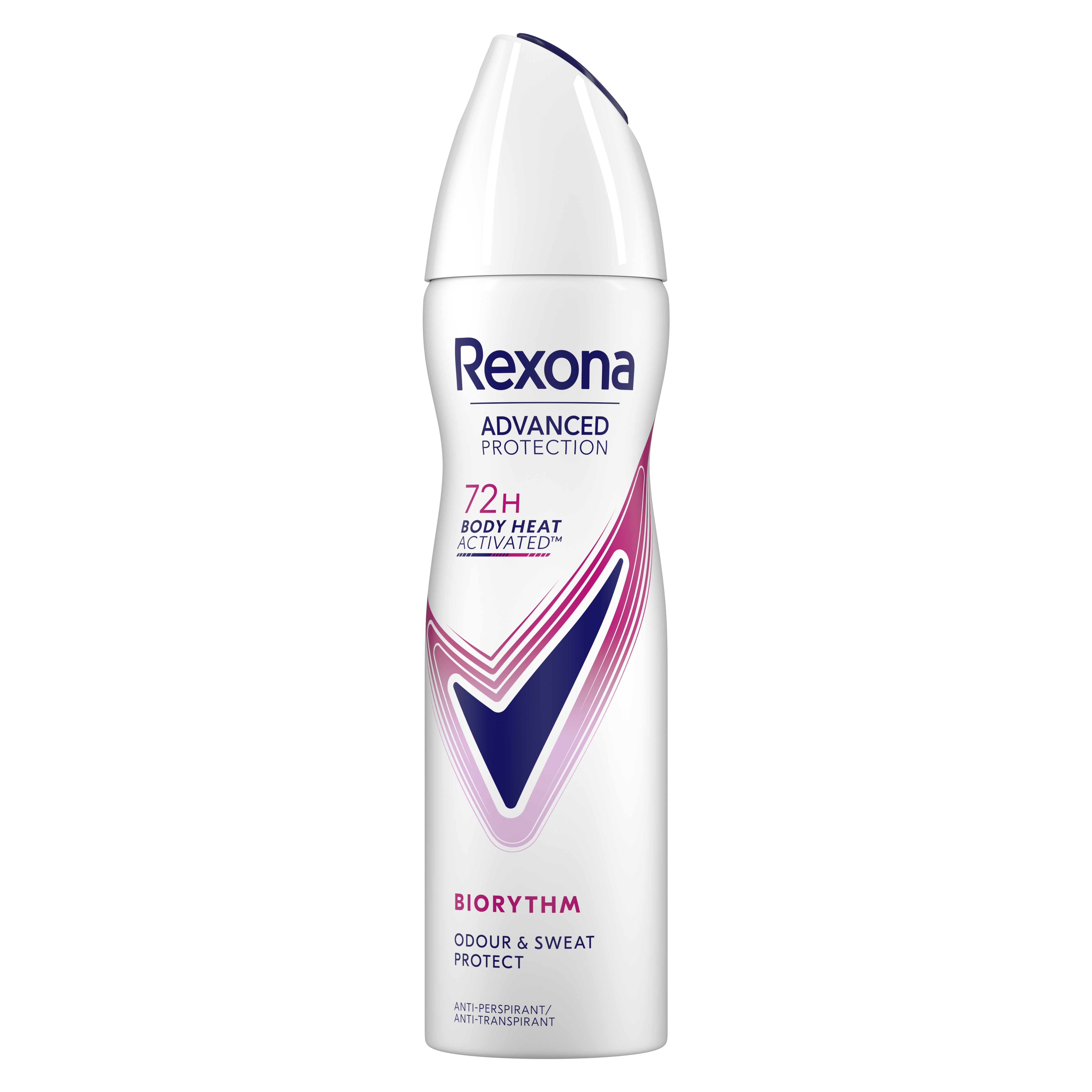 Rexona 72h Advanced Protection Biorythm Antiperspirant Deospray