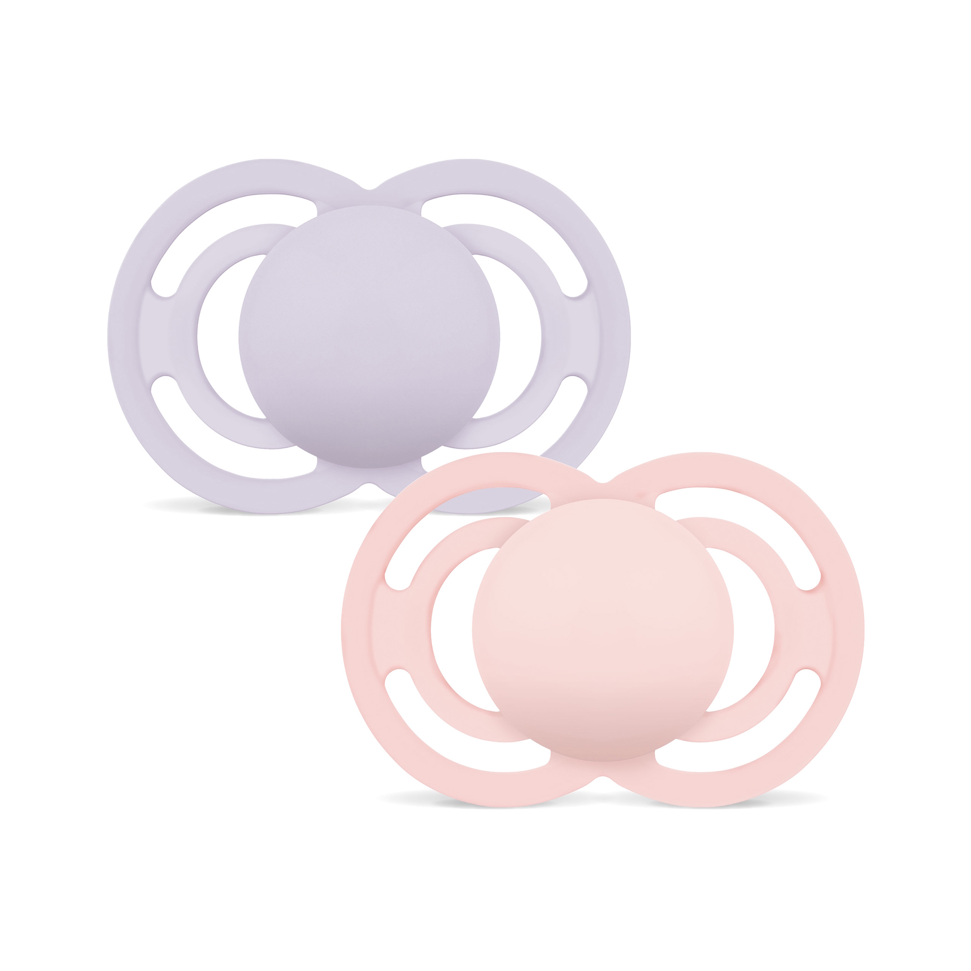 MAM Perfect Silk 6-16m 2p Box V Pink