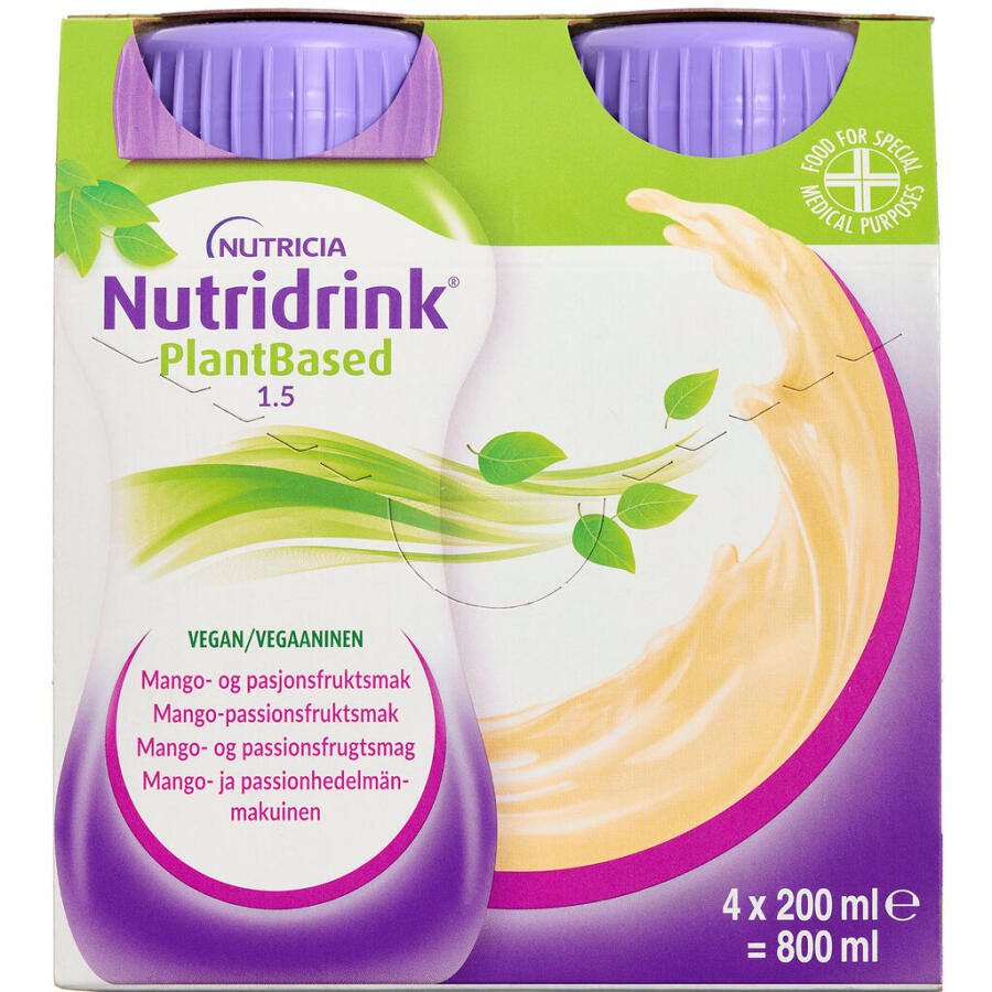 Nutridrink PlantBased Mango/Passionfrugtsmag