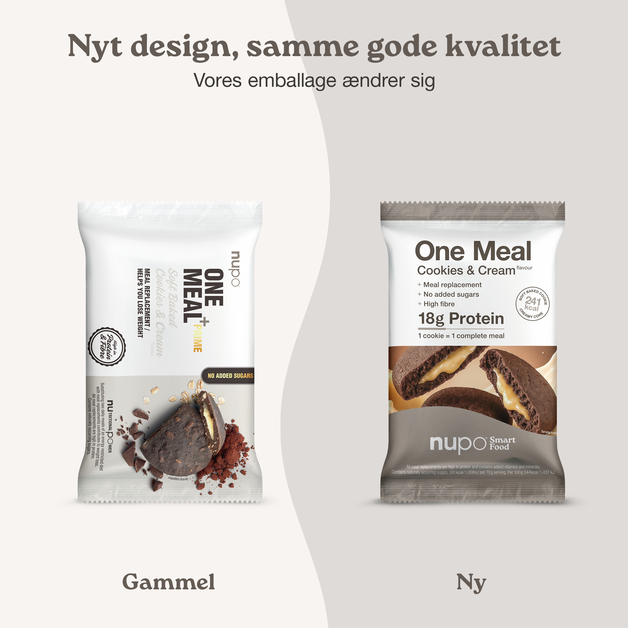 One Meal +Prime Cookies and Cream