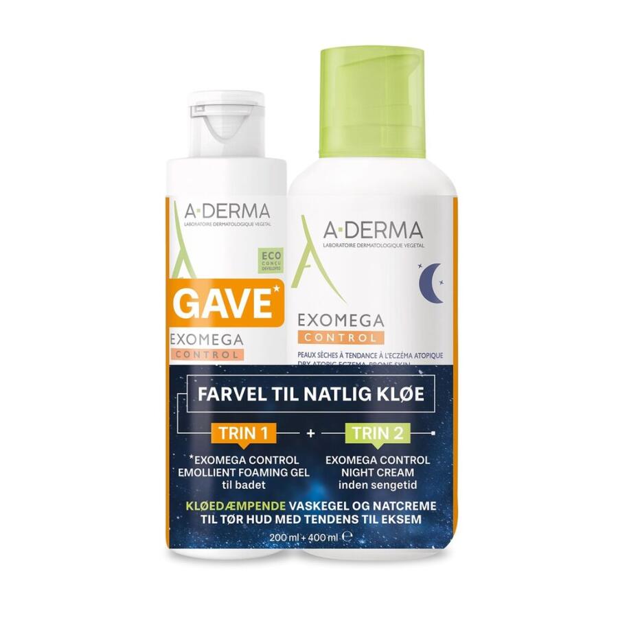 A-DERMA Exomega Night Kit