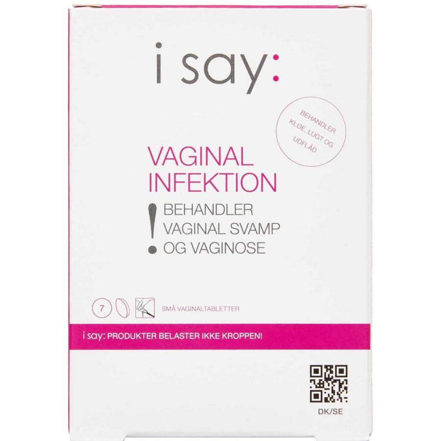 i say: Vaginal infektion