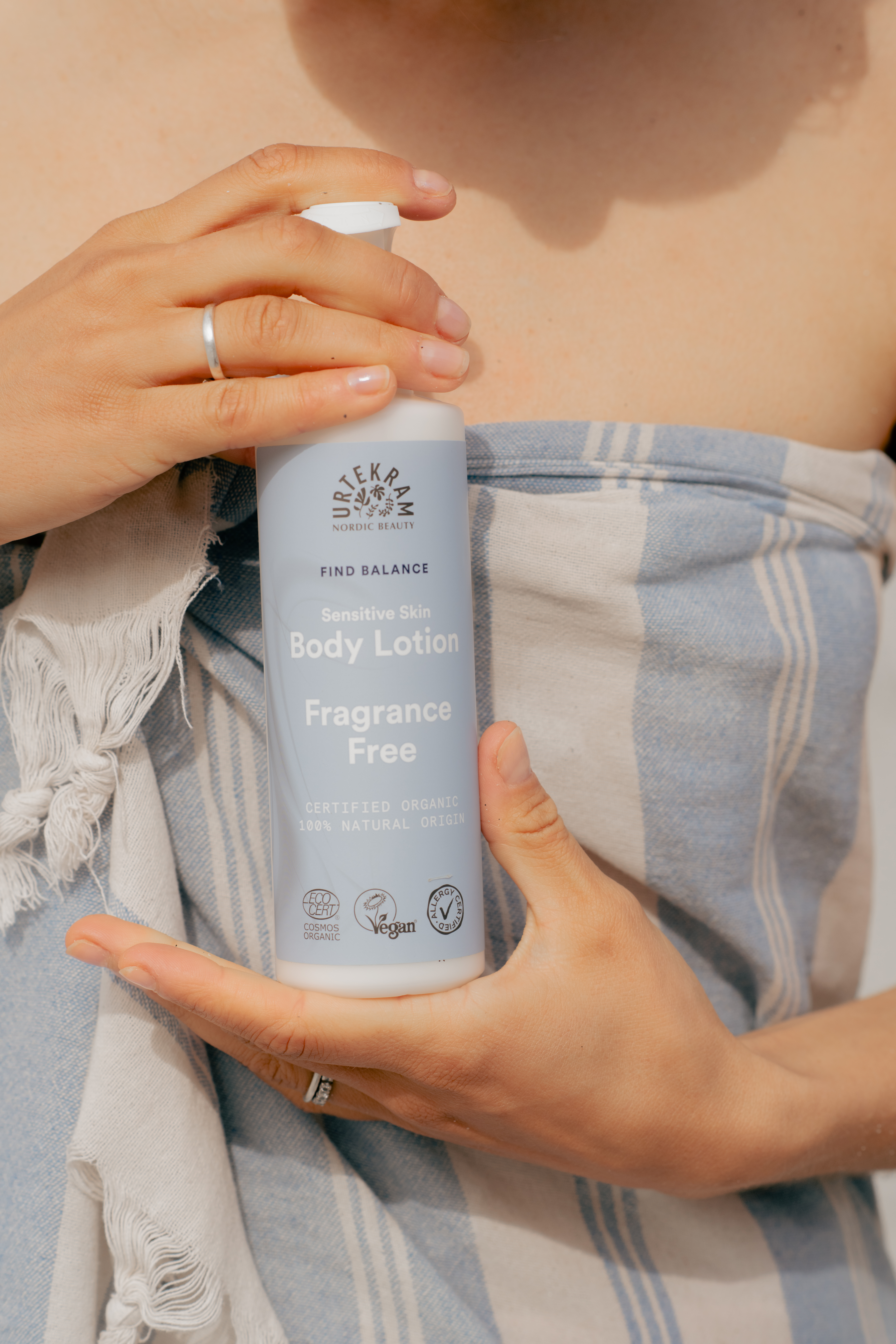 Urtekram Beauty Sensitive Skin Fragrance Free Body Lotion