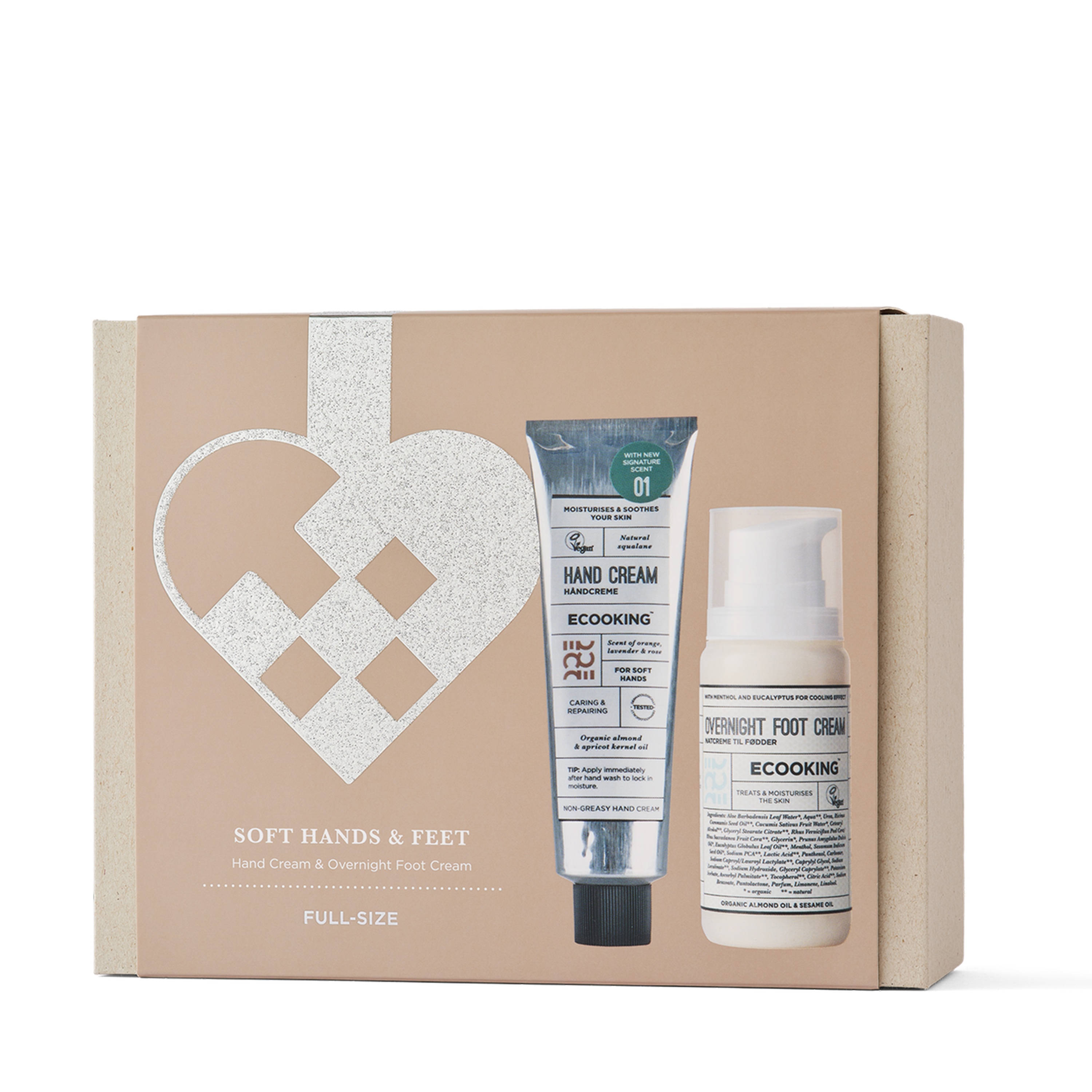 ECOOKING Soft Hands & Feet Hydrating Hand & Foot Cream Set gaveæske