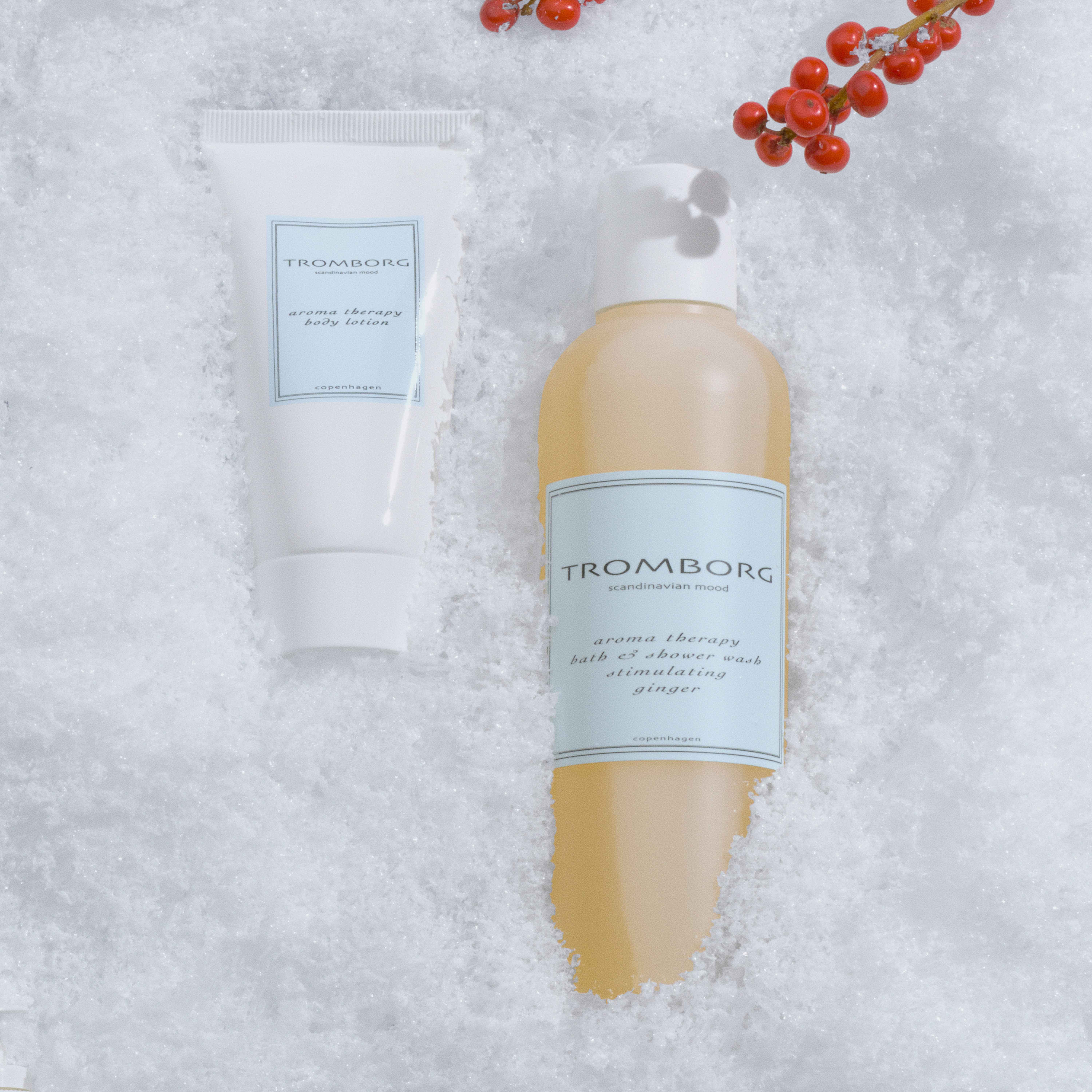 Tromborg Aroma Therapy Bath & Shower Ginger Gavesæt
