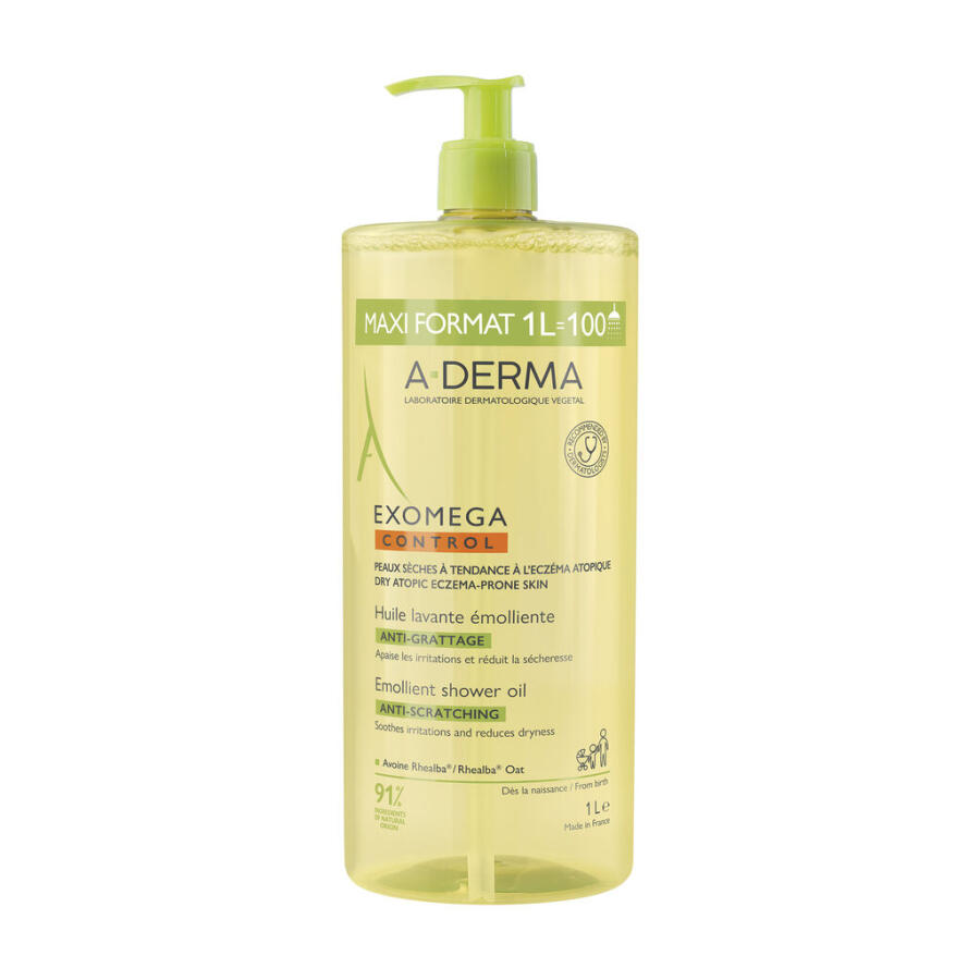 A-Derma Exomega Control Shower Oil