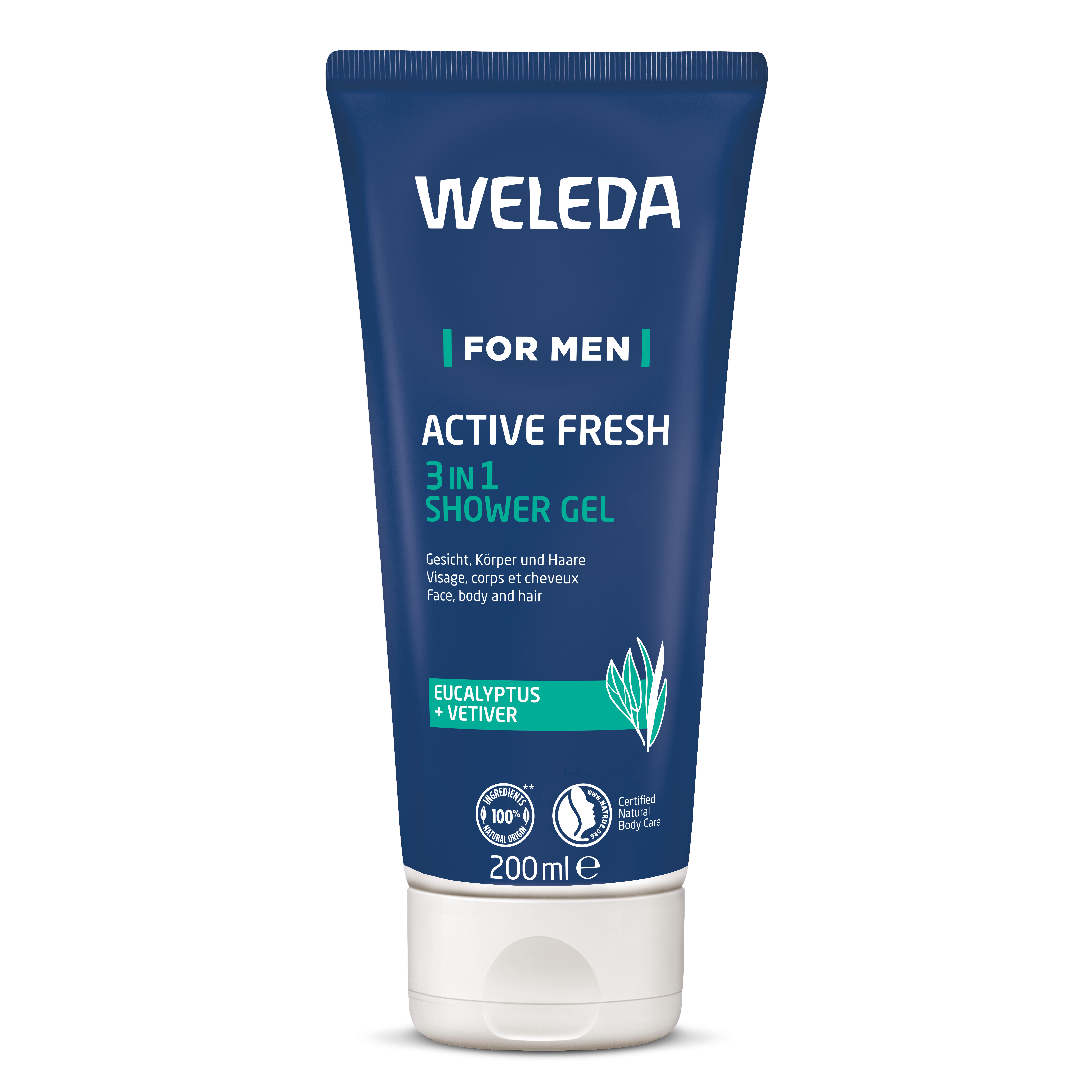 Weleda Active Fresh 3in1 Shower Gel for Men