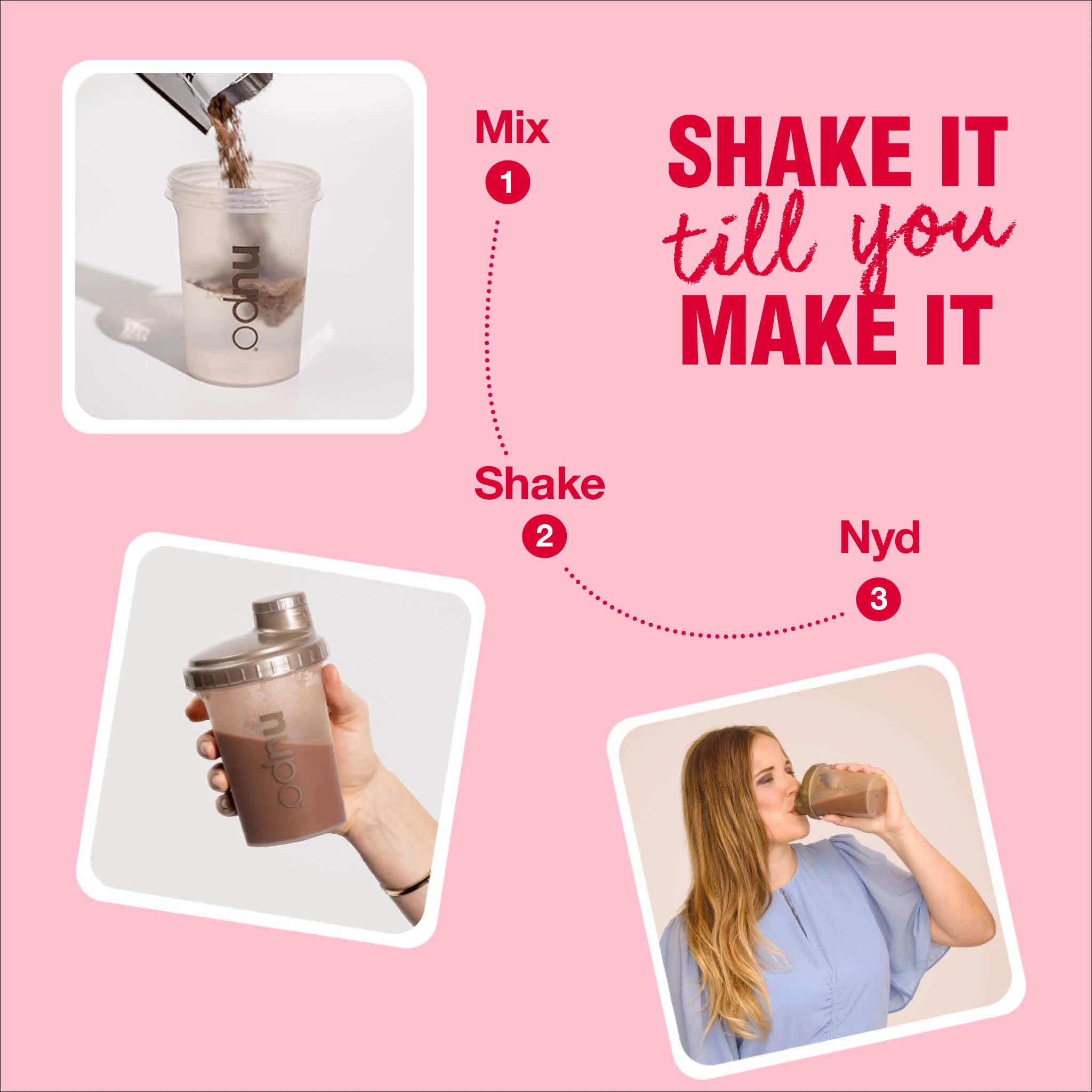 Nupo Diet Shake Value Pack Strawberry