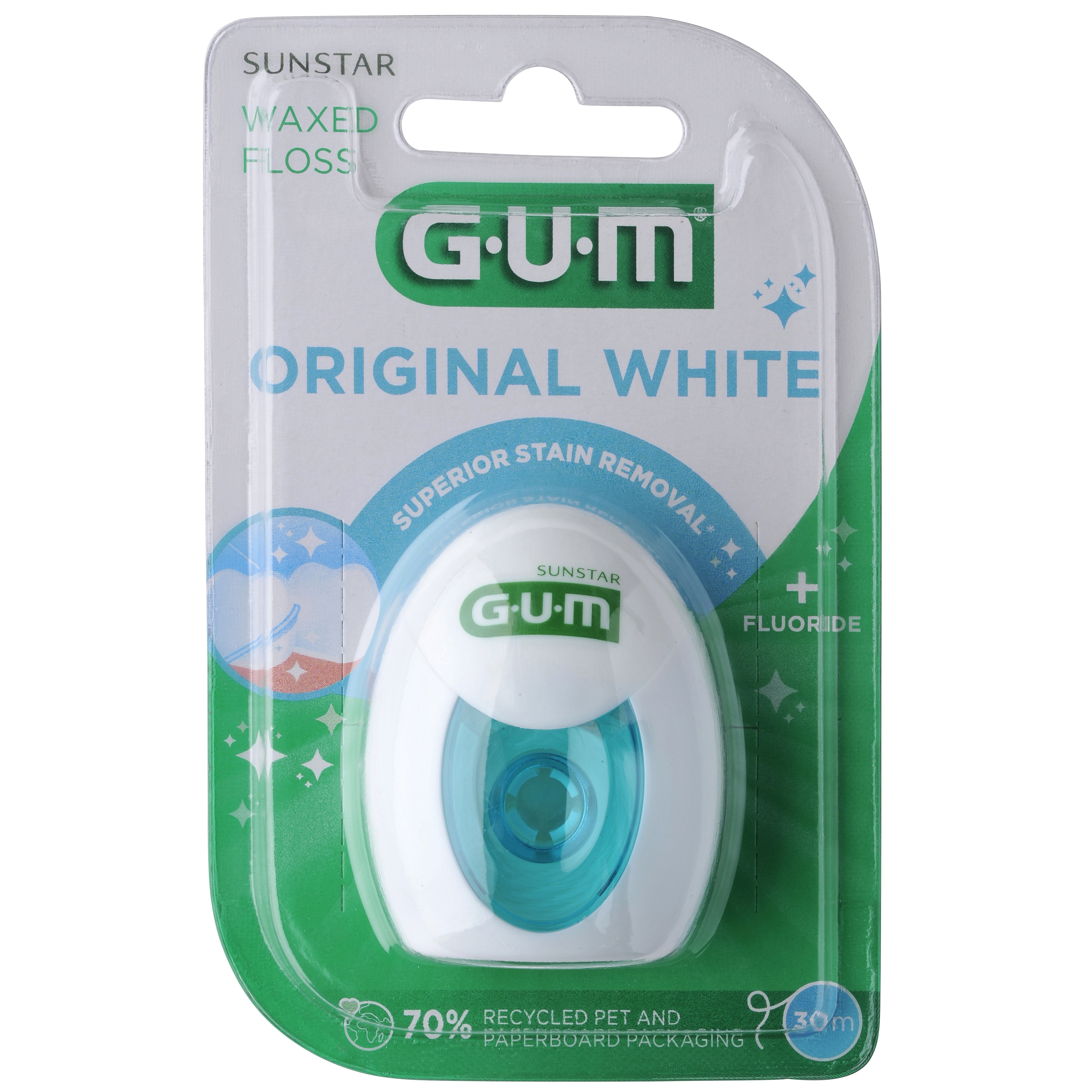 Gum Original White Tandtråd