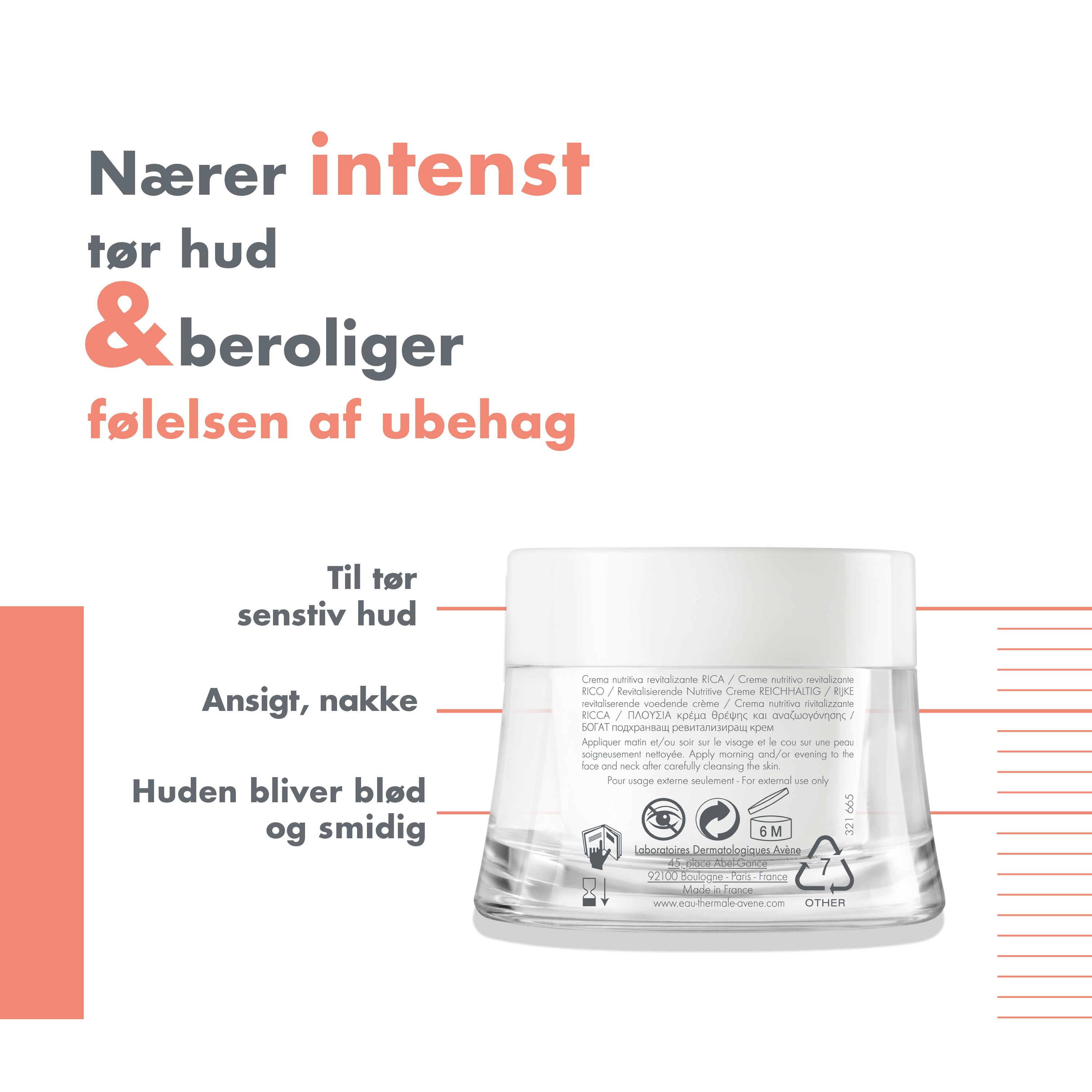 Avène Rich Revitalizing Nourishing Cream