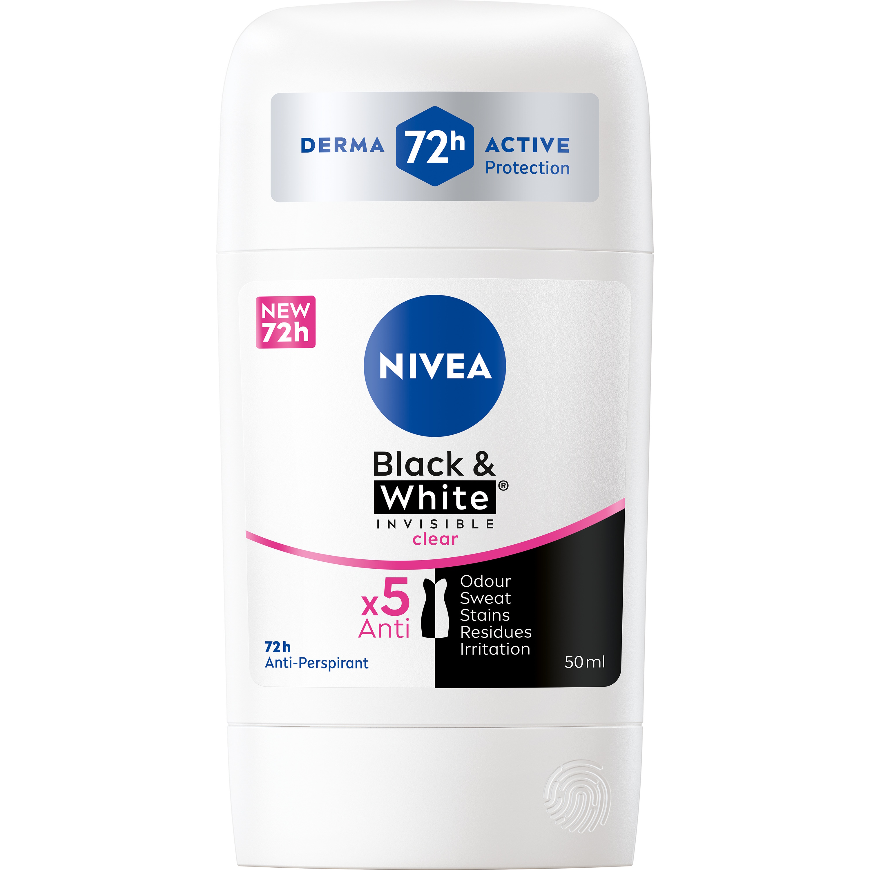 NIVEA Black & White Invisible Stick Female
