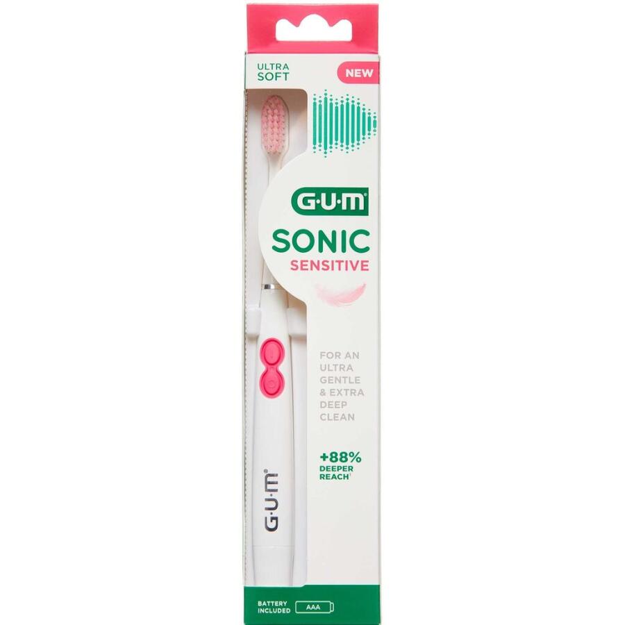 Gum Sonic Sensitive Tandbørste