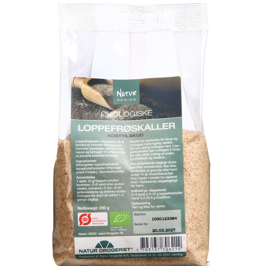 Loppefrøskaller Økologisk