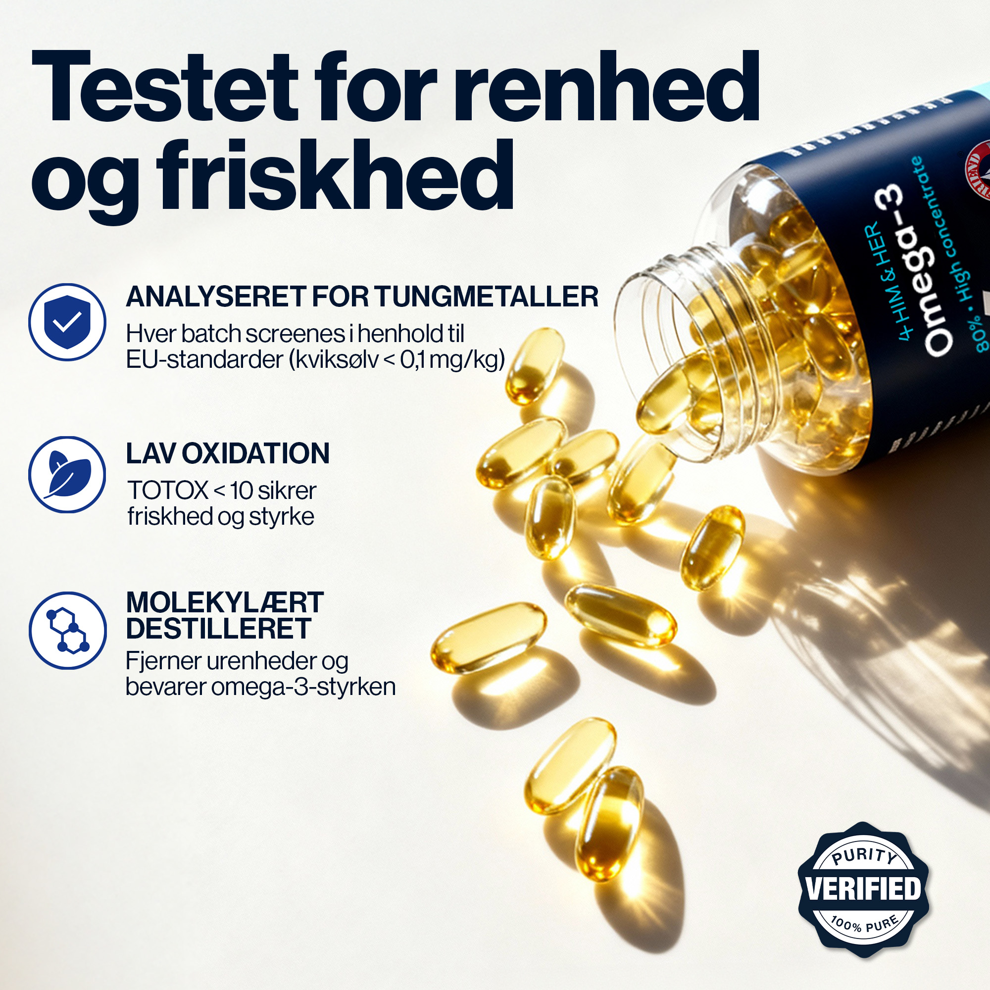 4 HIM & HER Omega-3 Fiskeolie
