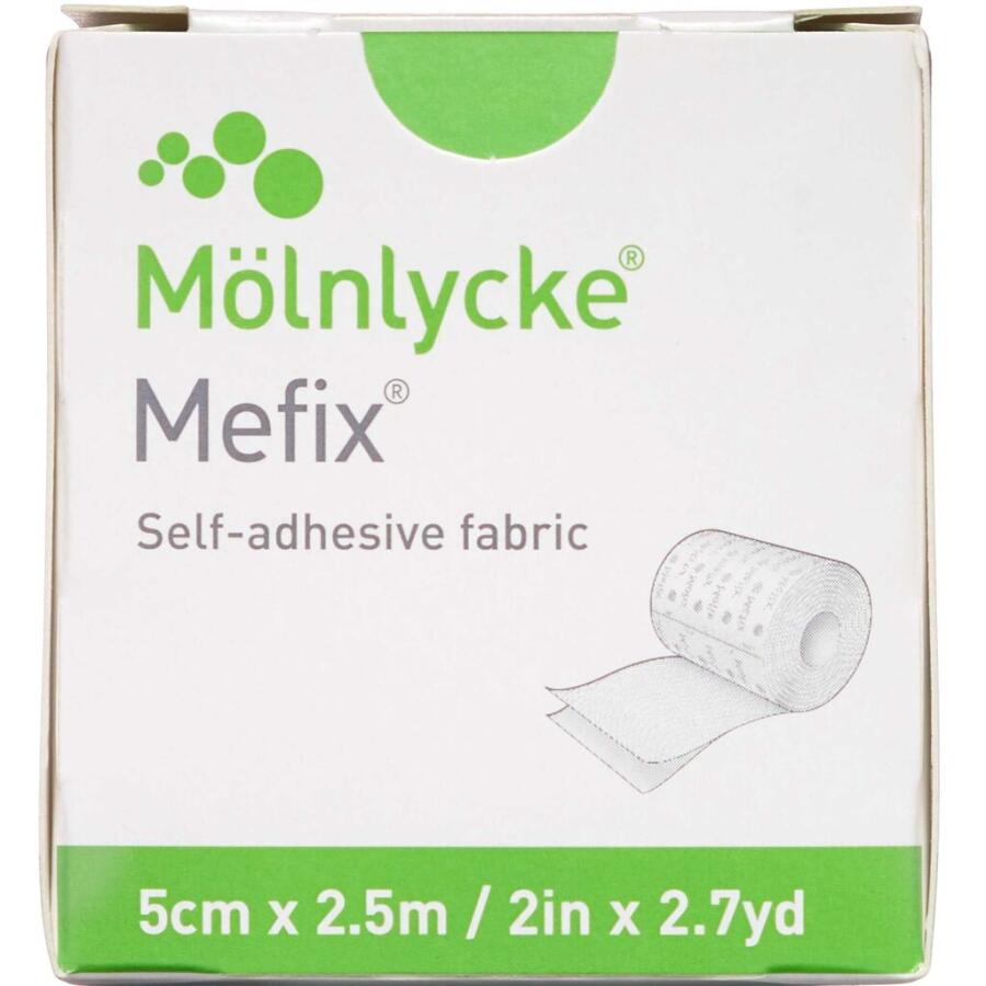 Mefix Fikseringsplaster Usteril 5 cm x 2,5 m