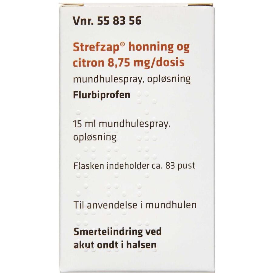 Strefzap honning og citron