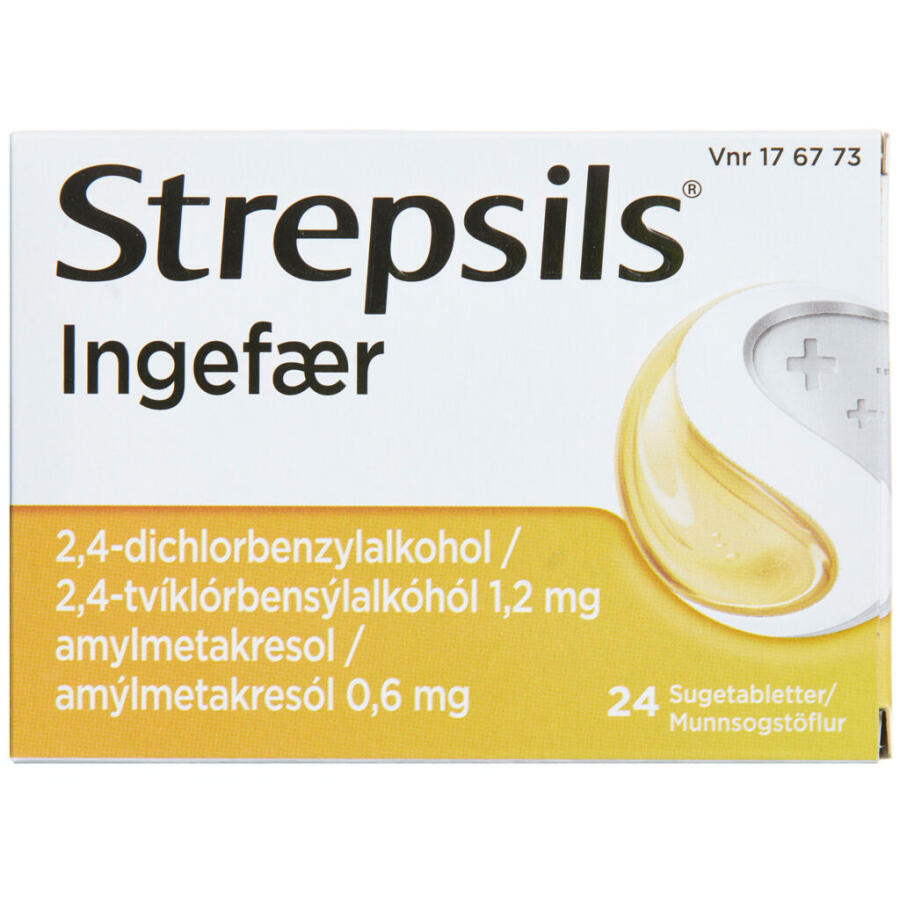 Strepsils Ingefær