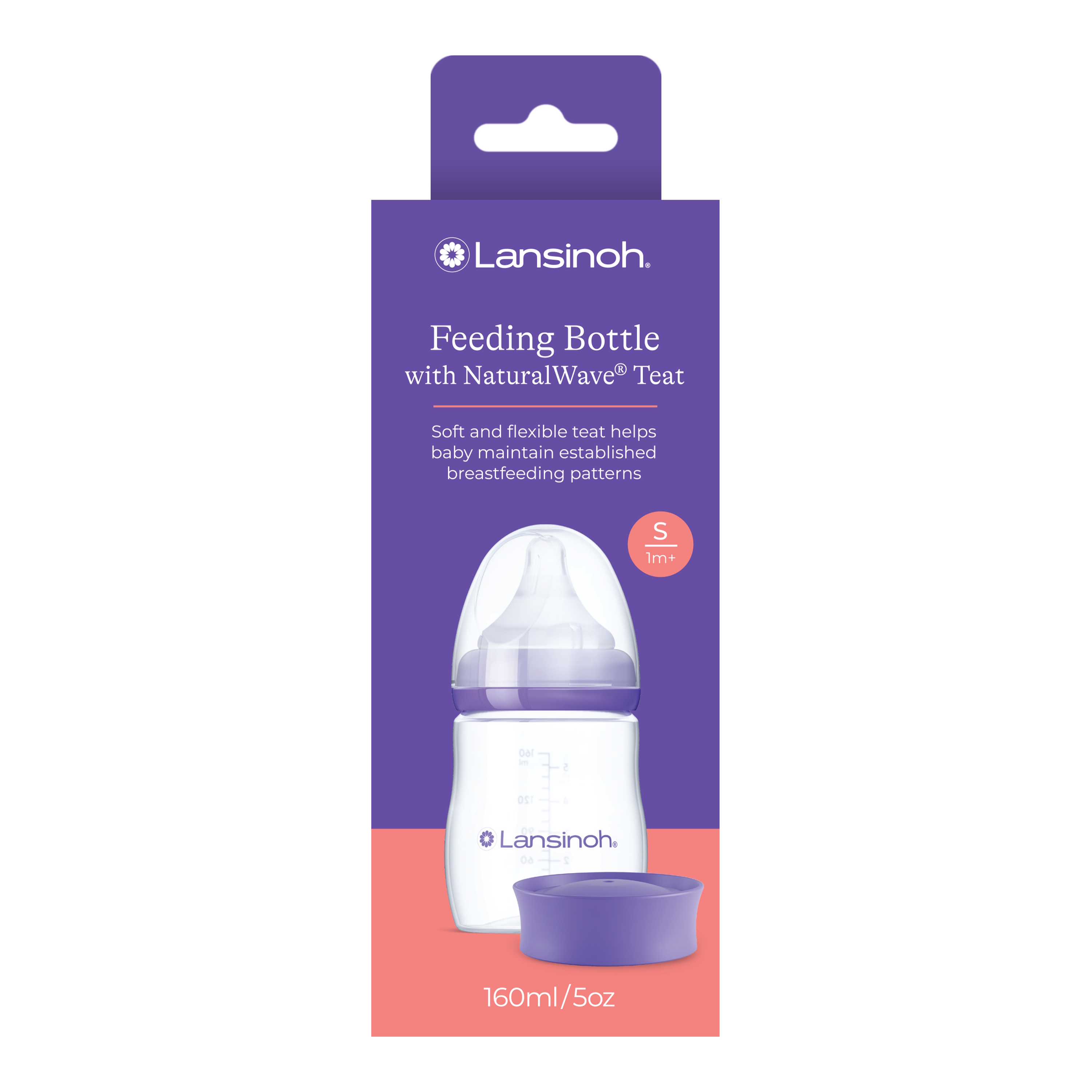 Lansinoh NaturalWave Sutteflaske
