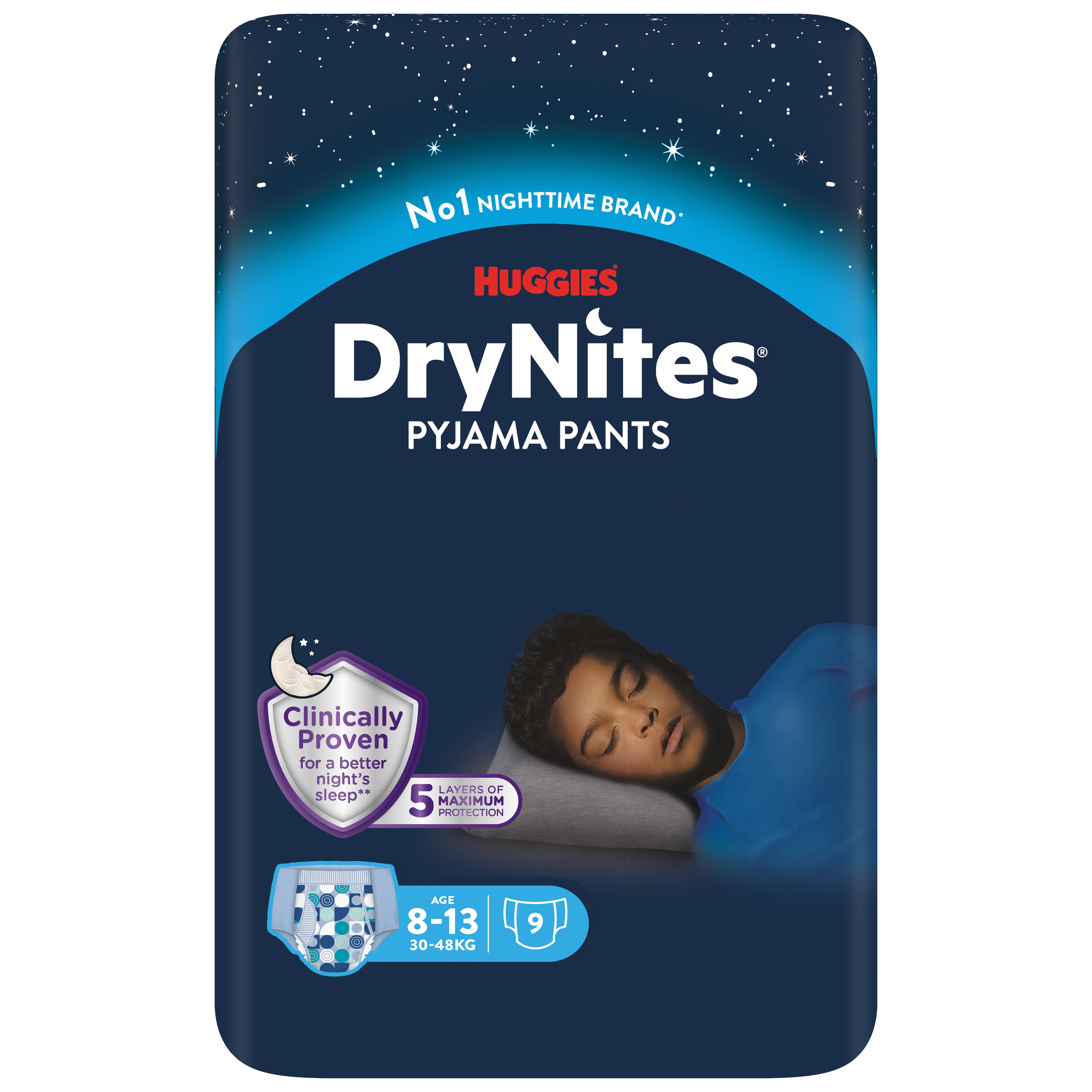 DryNites Pyjama Pants boy 8-13 år