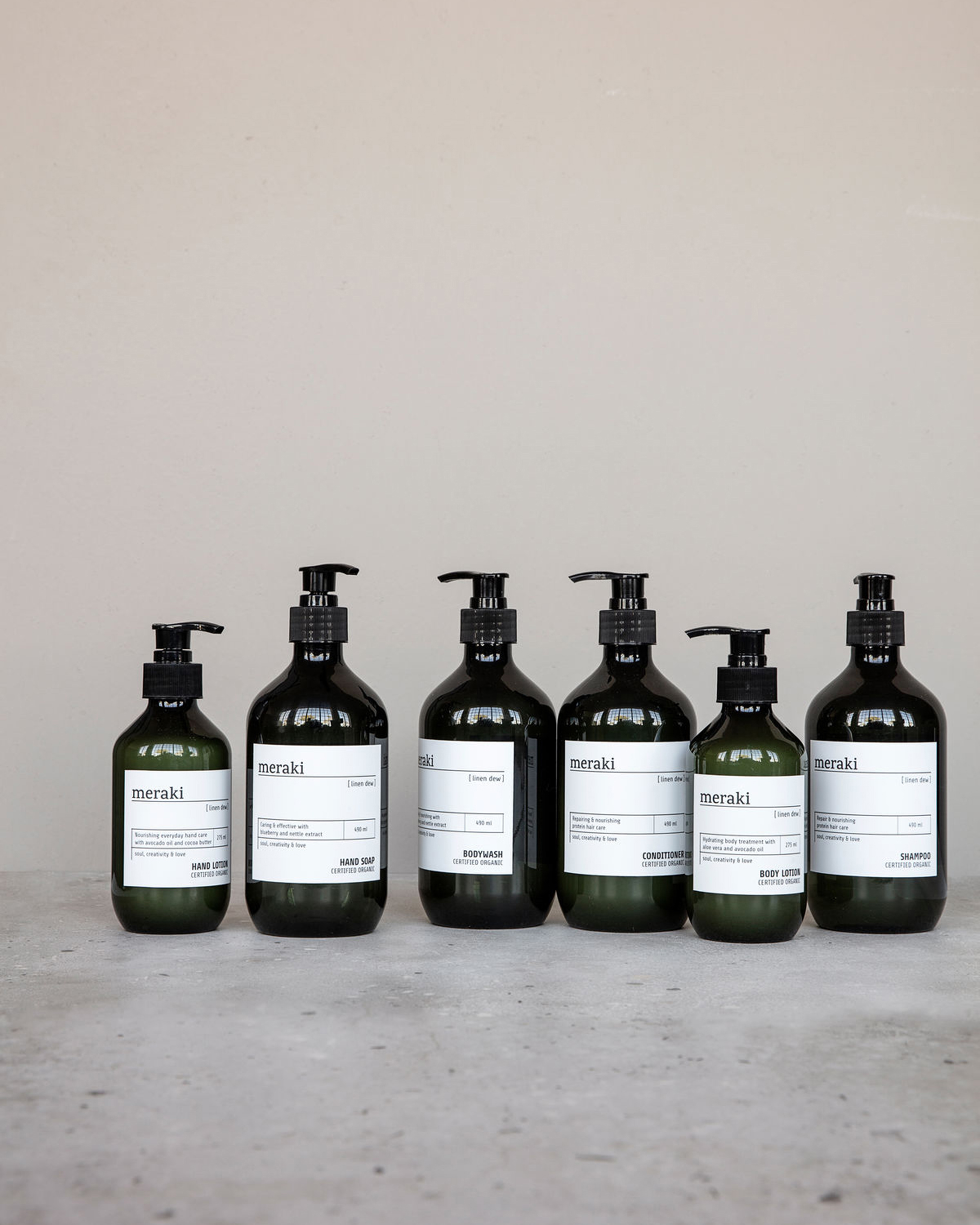 Meraki Hand Lotion, Linen Dew