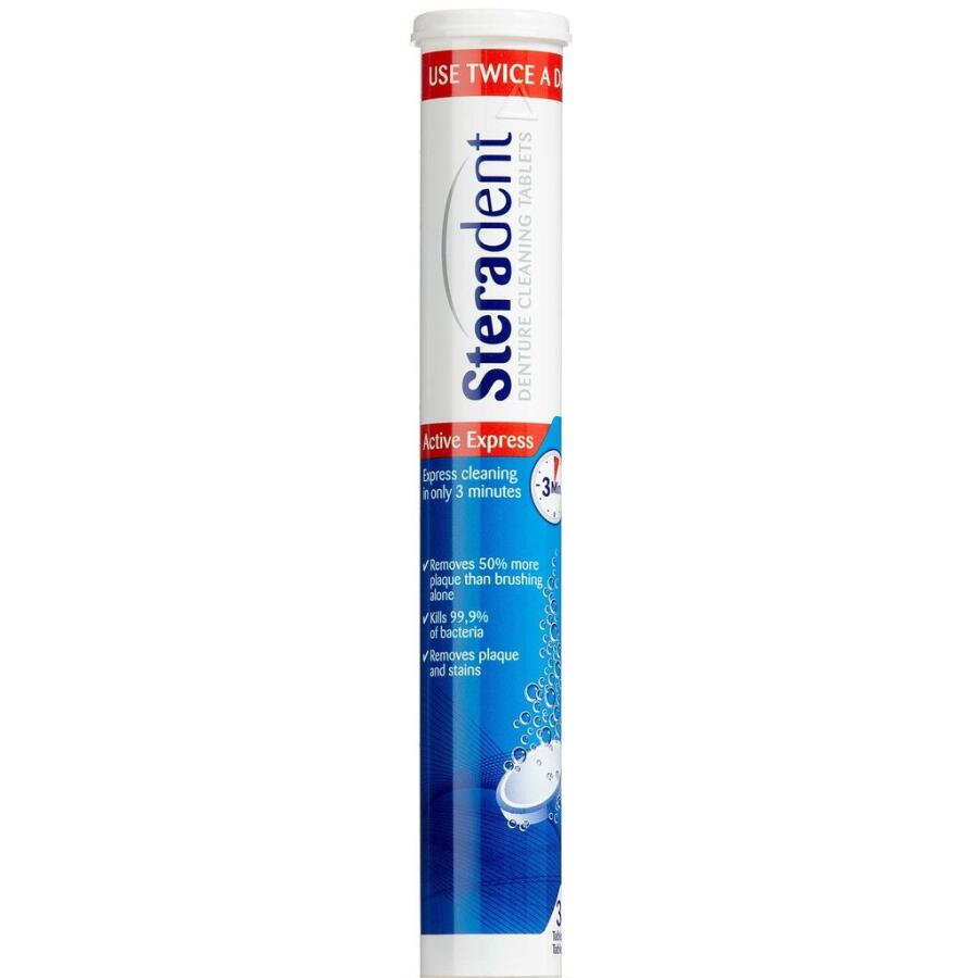 Steradent Active Plus Tabletter