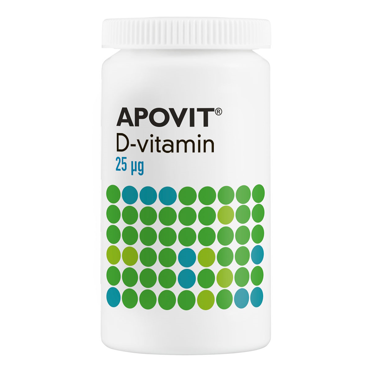 Apovit D3-vitamin 25 mikg