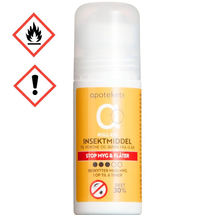 Apotekets Insektmiddel DEET 30% Roll-on