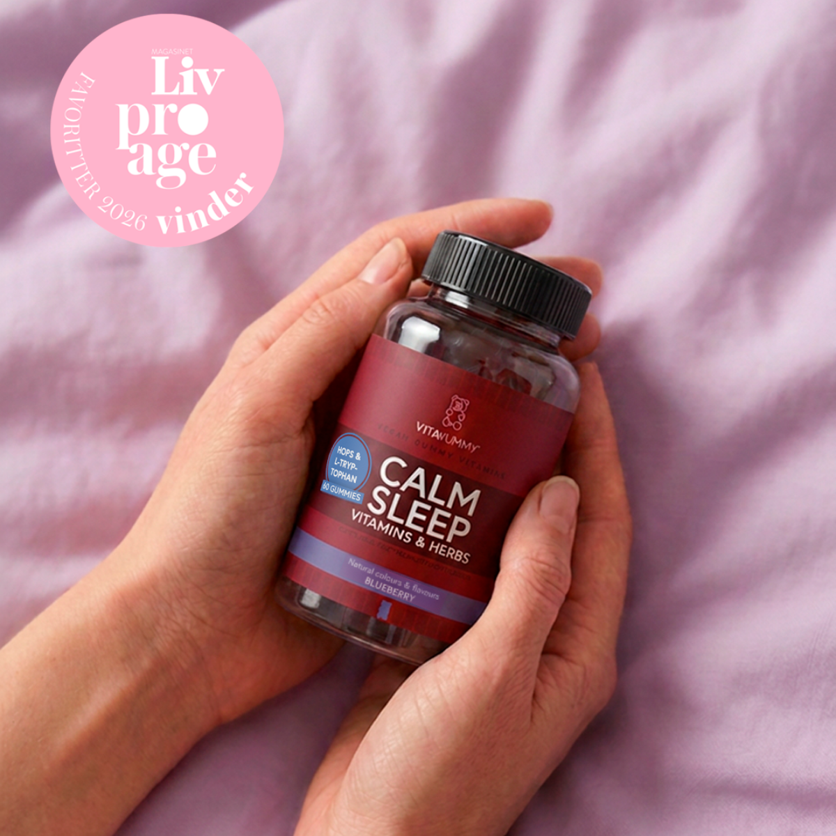 VitaYummy Calm Sleep (Blueberry) - 60 stk.