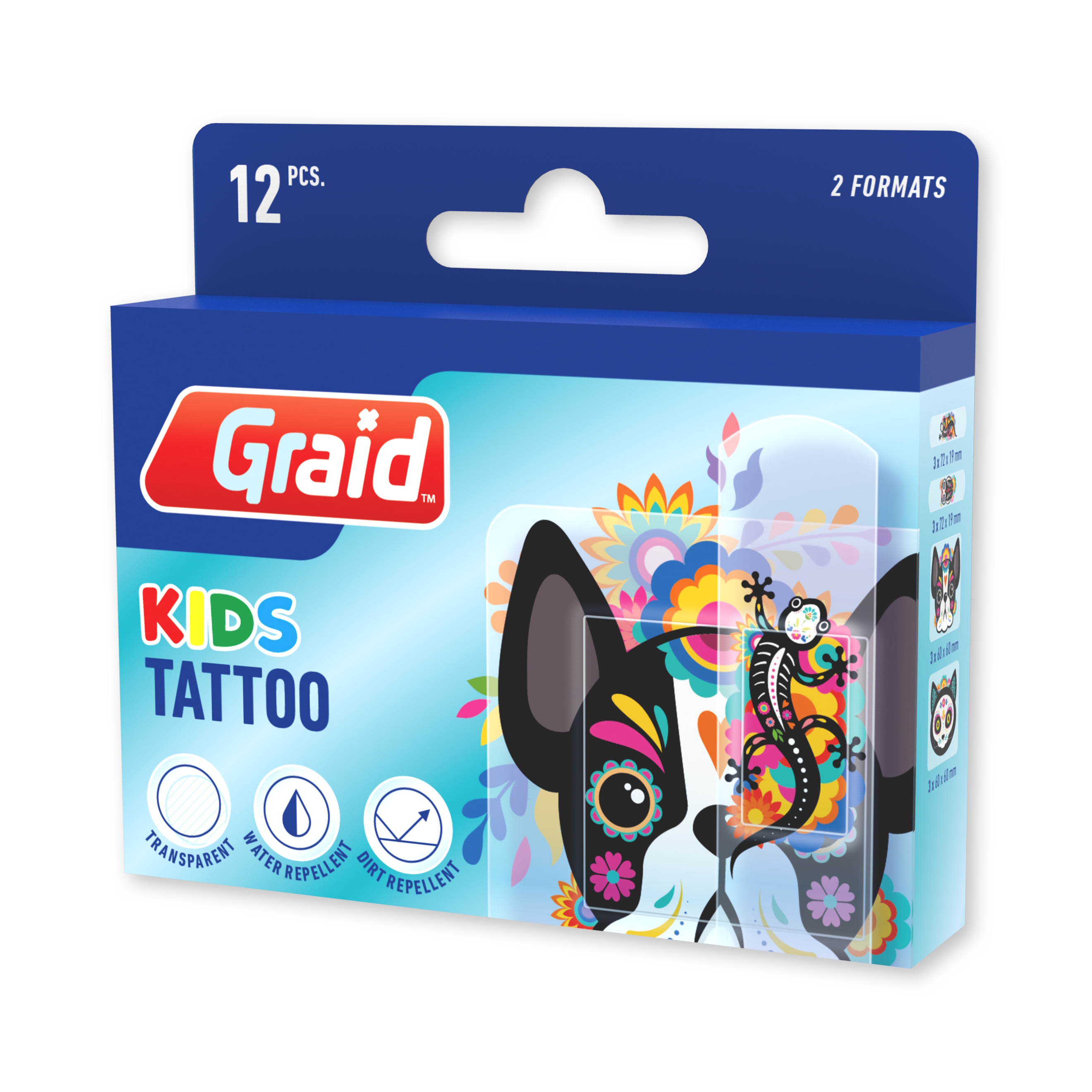 GRAID PLASTER KIDS TATTOO EFFECT