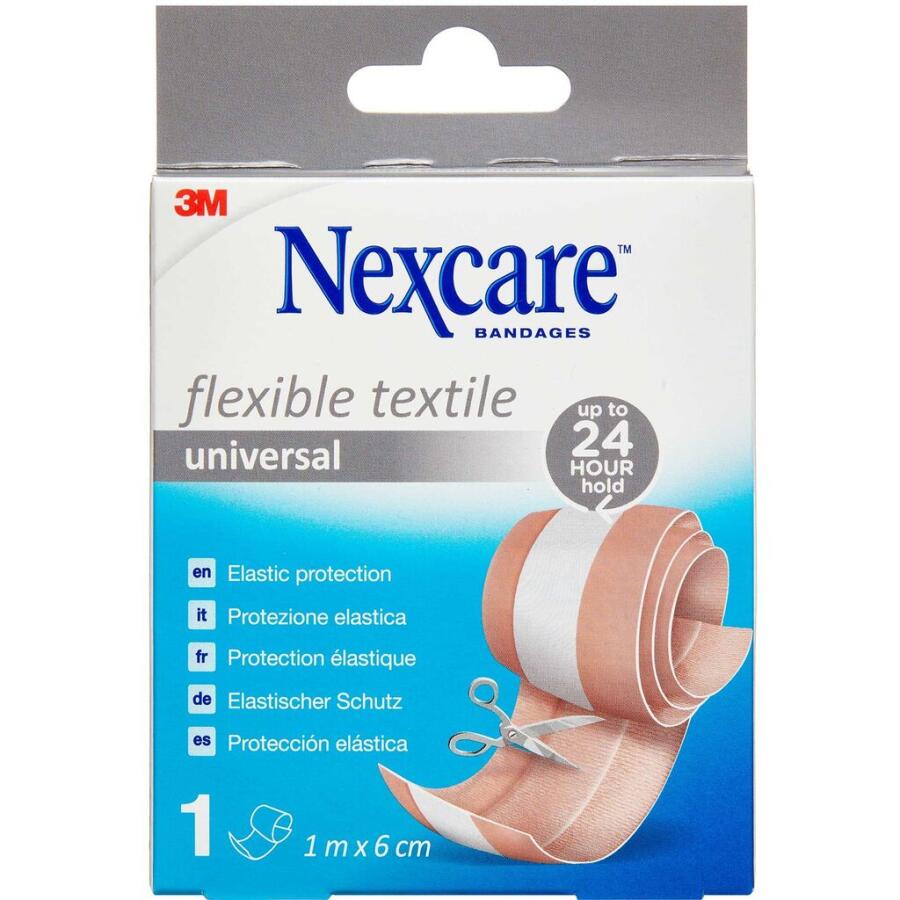 Nexcare Universal Flexible Tekstilplaster 1 m x 6 cm