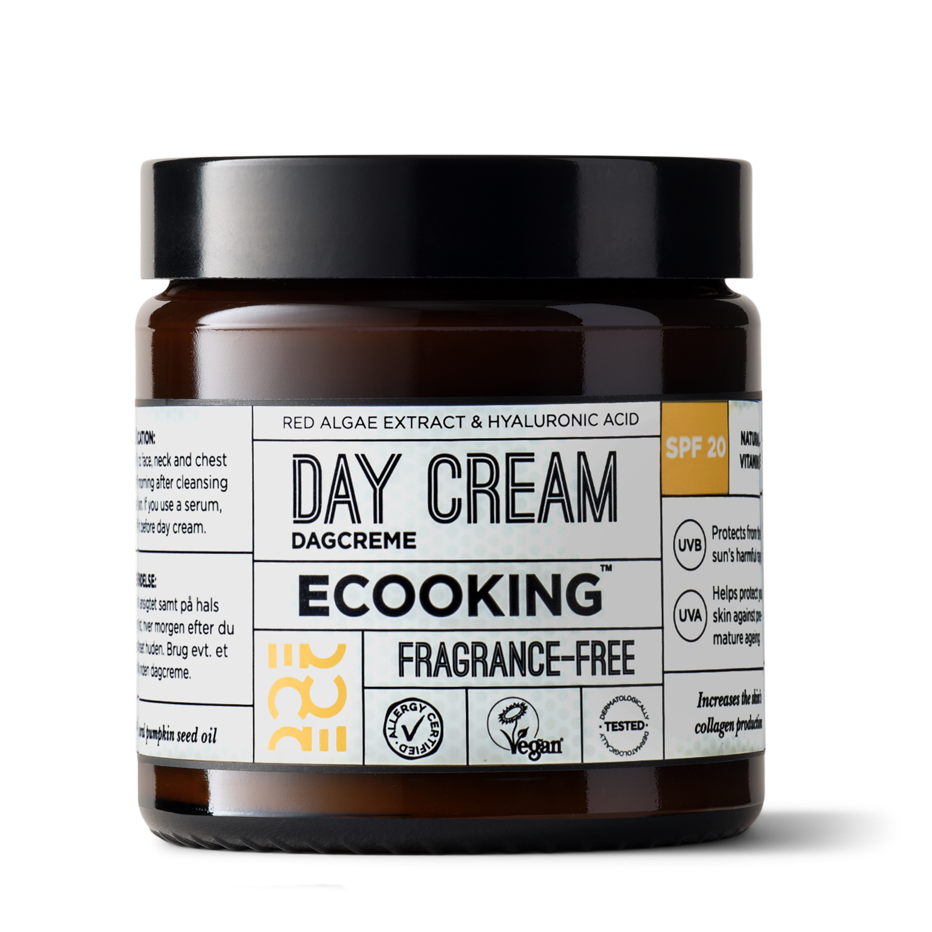 ECOOKING Day Cream SPF20 Fragrance-Free