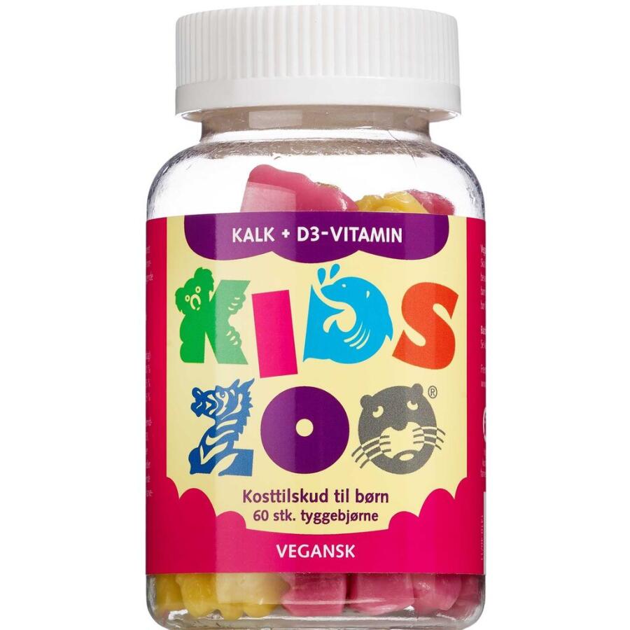 Kids Zoo Kalk + D3-Vitamin