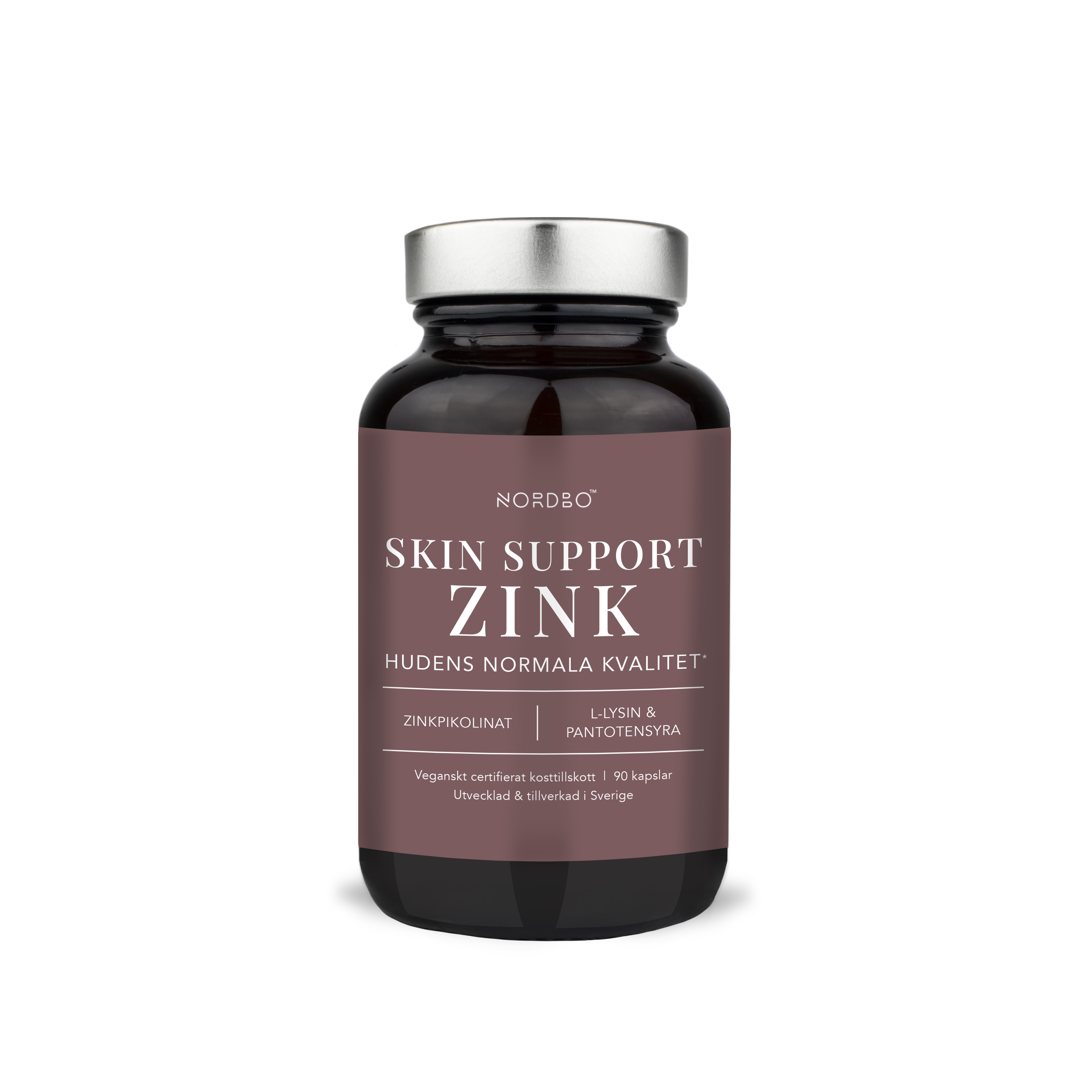 NORDBO Vegan Skin Support Zink