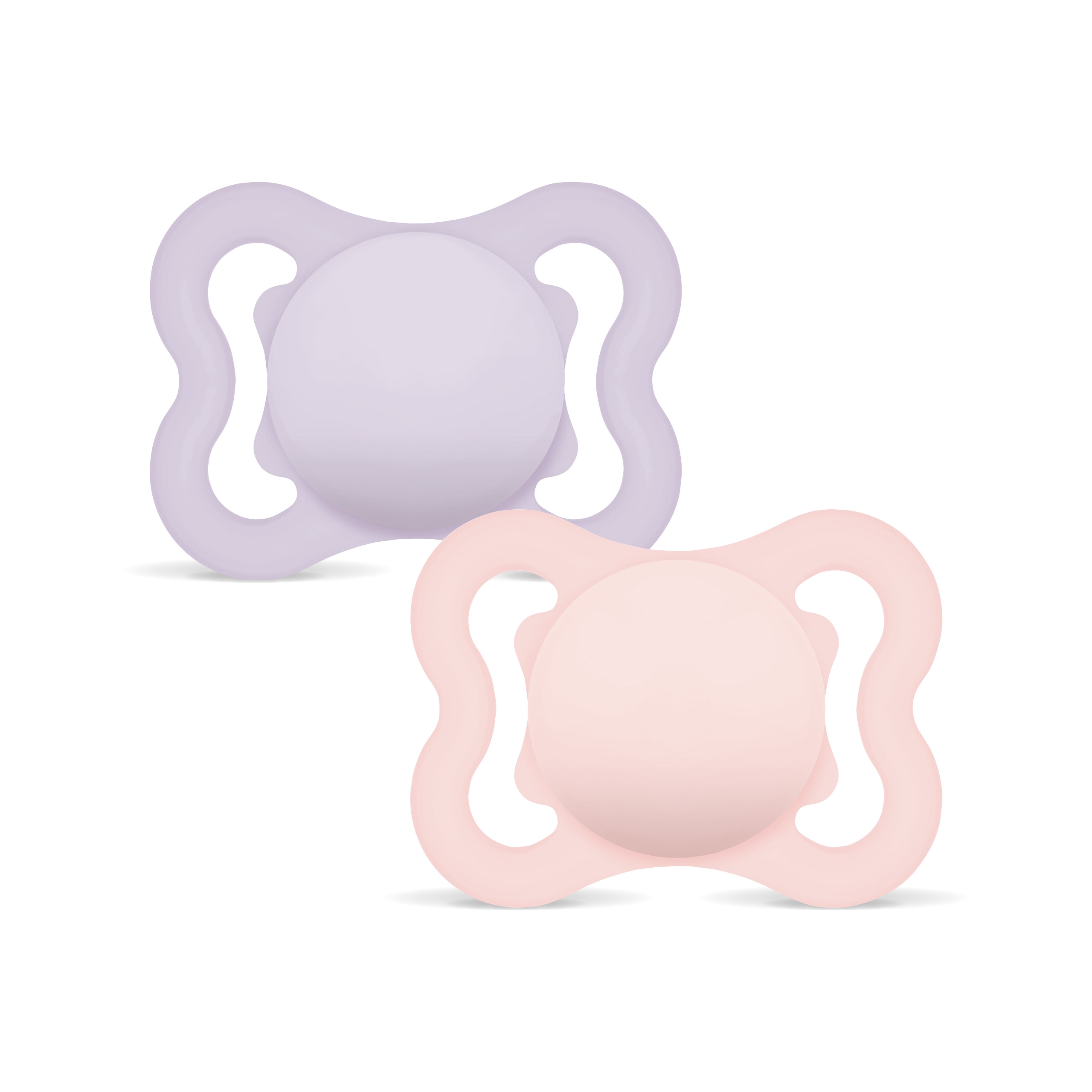 MAM Air Silk 0-6m 2p Box V Pink