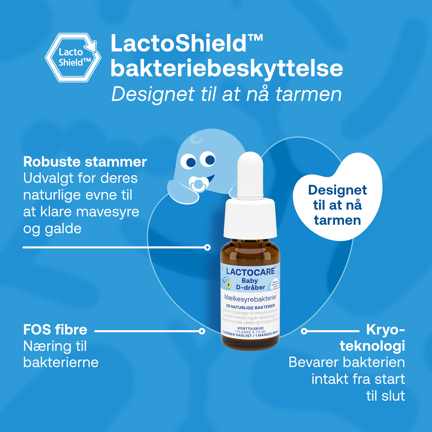 Lactocare Baby D-dråber 2 x 7,5ml
