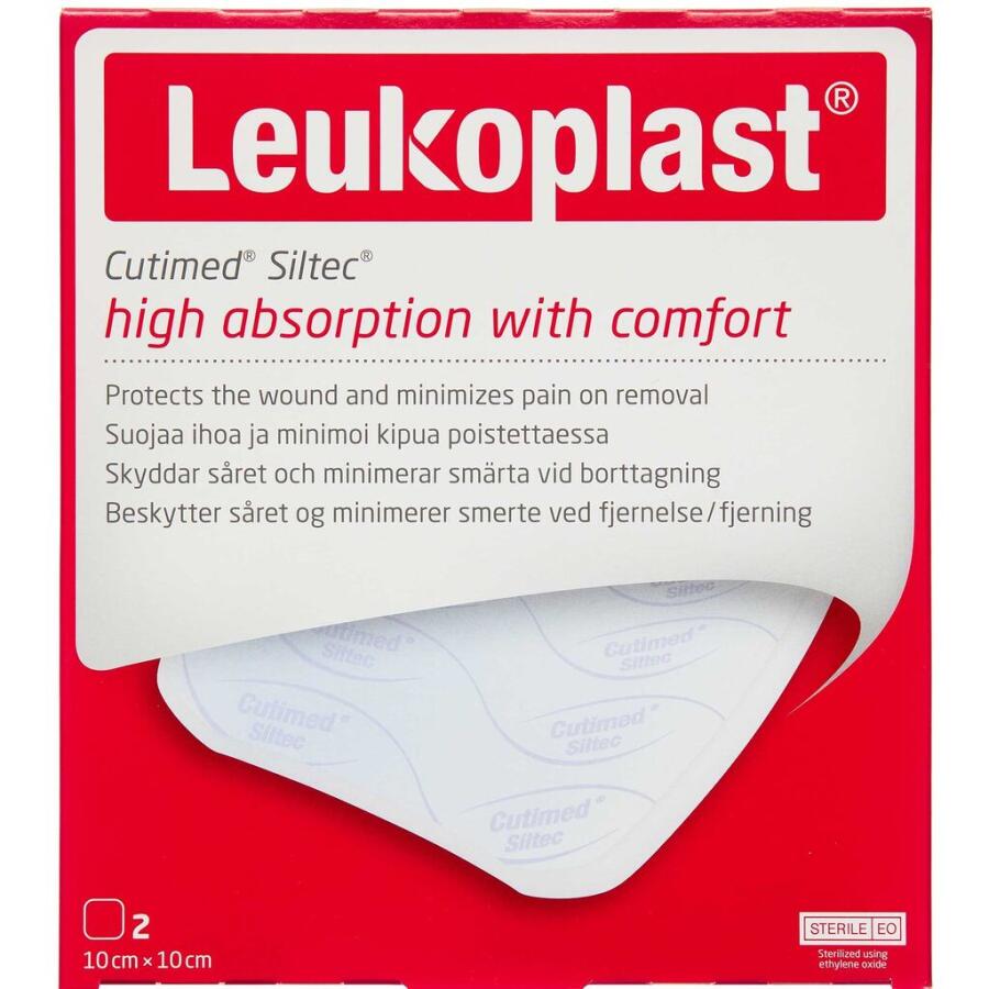 Leukoplast Cutimed Siltec 10x10cm