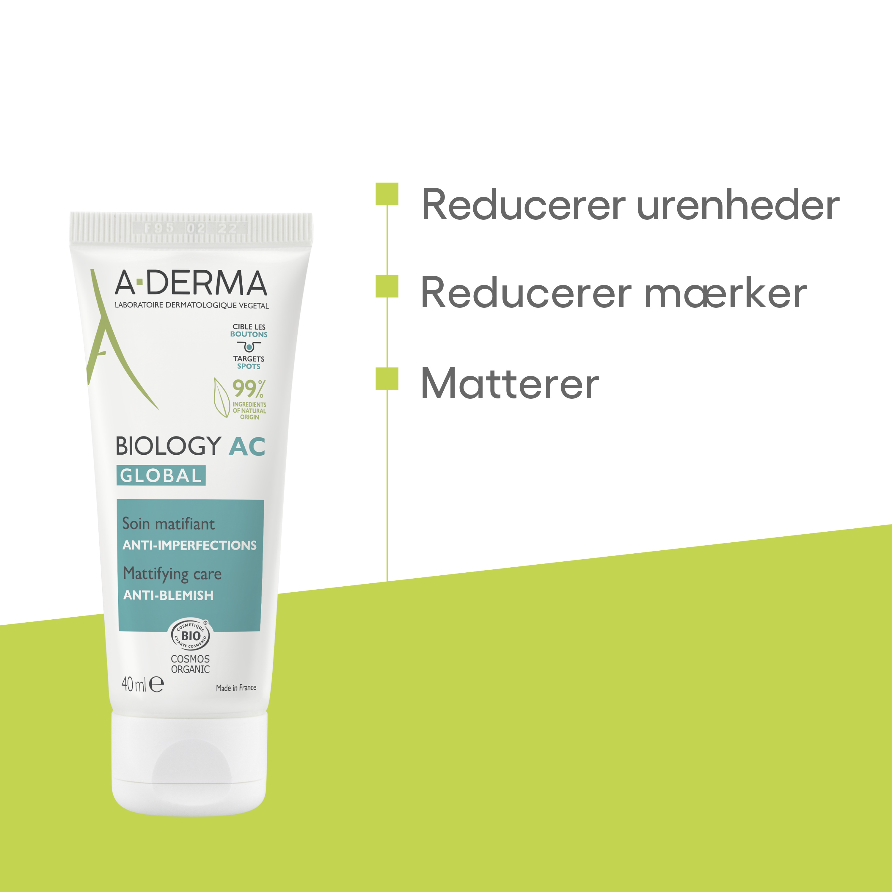 A-Derma Biology AC Global Mattifying Care