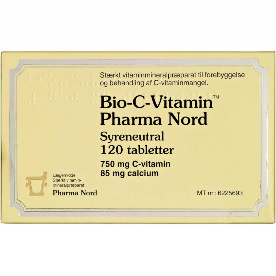 Bio-C-Vitamin syreneutral tabletter