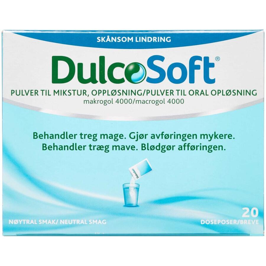 DulcoSoft Pulver til oral opløsning